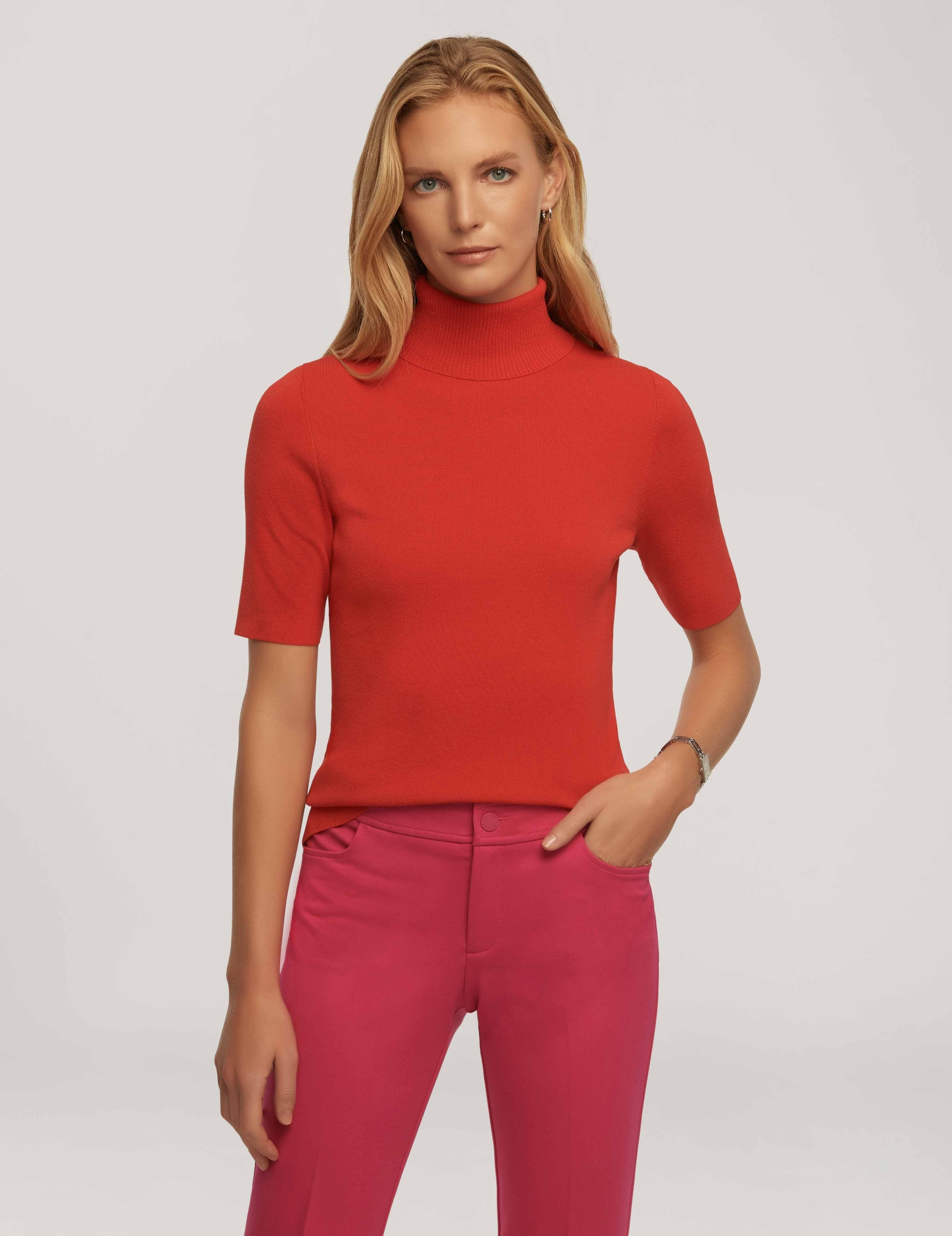 Half Sleeve Turtleneck- Clearance sold by Anne Klein