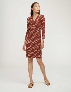 Printed Signature Wrap Dress- Sale sold by Anne Klein