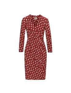 Printed Signature Wrap Dress- Sale sold by Anne Klein