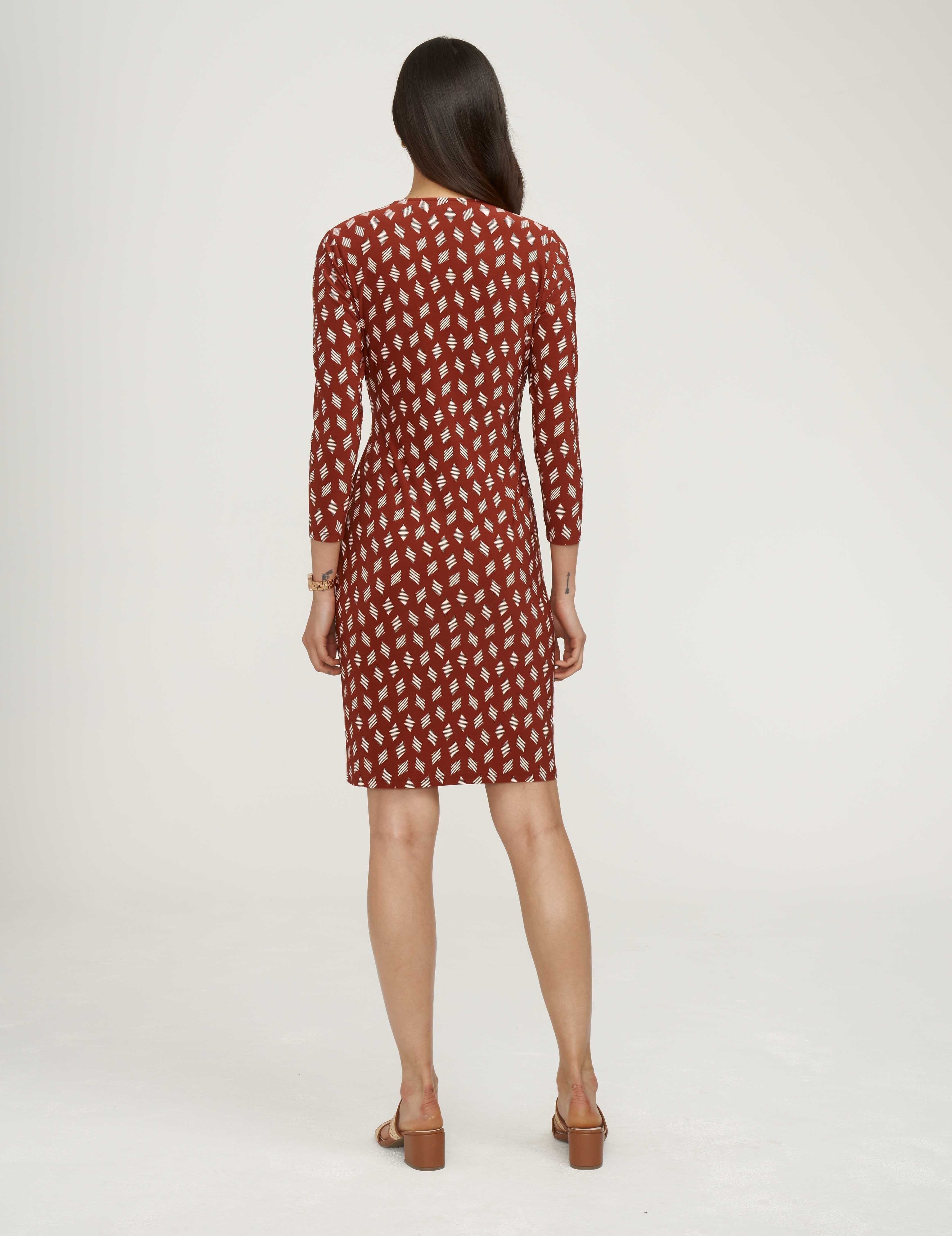 Printed Signature Wrap Dress- Sale sold by Anne Klein product image thumbnail 4