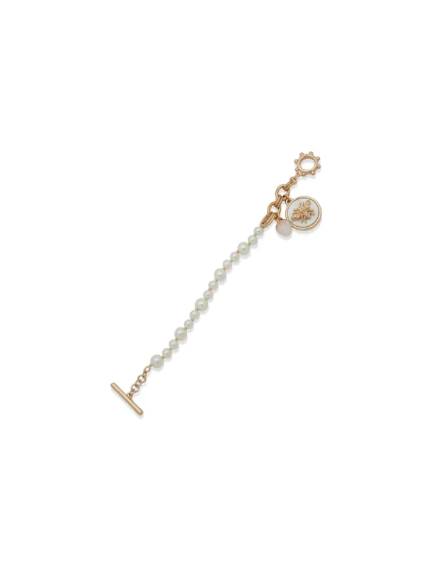 Bee Charm Toggle Bracelet sold by Anne Klein