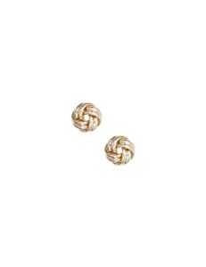 Gold-Tone Knot Stud Earrings sold by Anne Klein