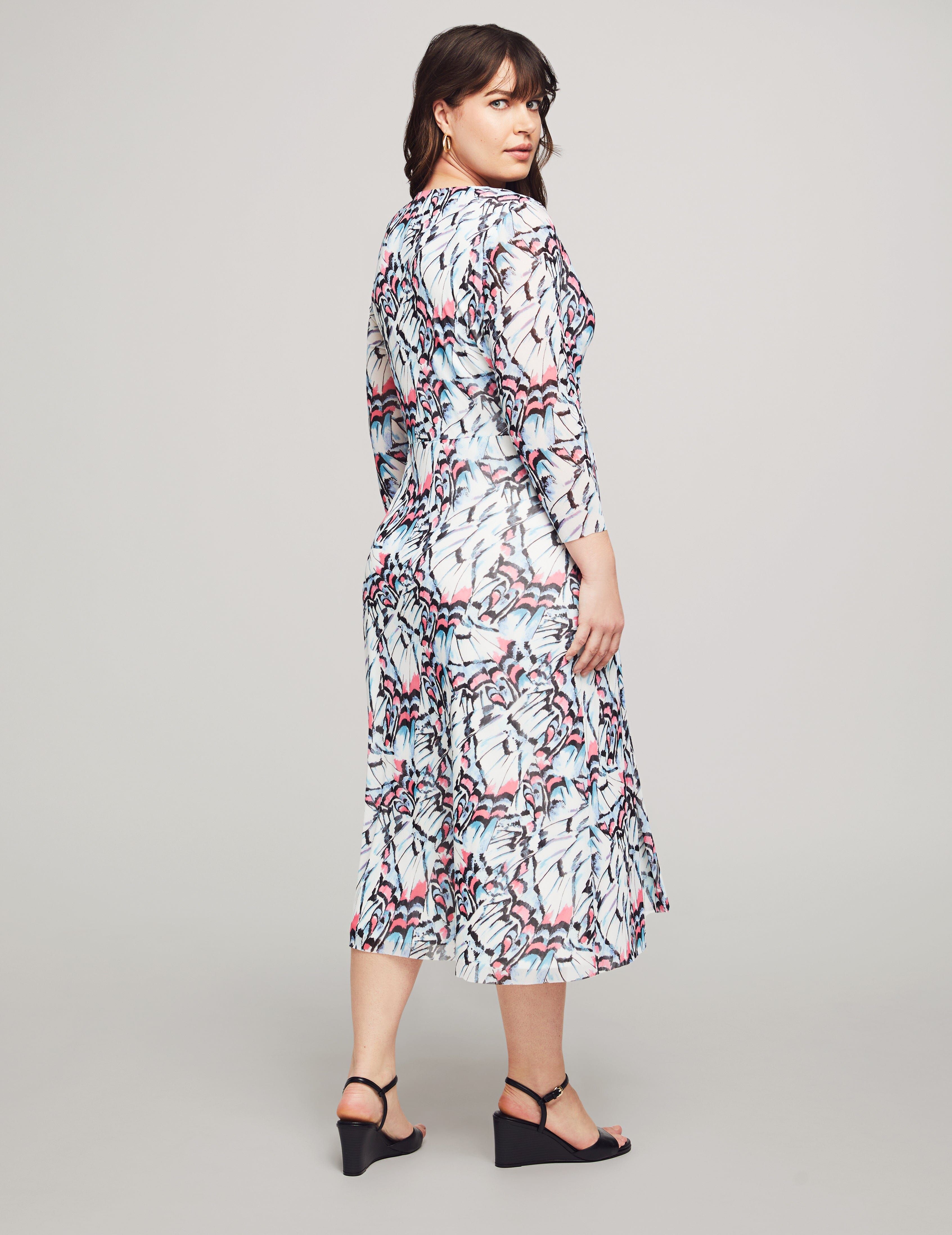 Plus Size Midi Wrap Dress sold by Anne Klein product image thumbnail 2