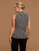 Plus Size Pearly Dot Triple Pleat Top sold by Anne Klein
