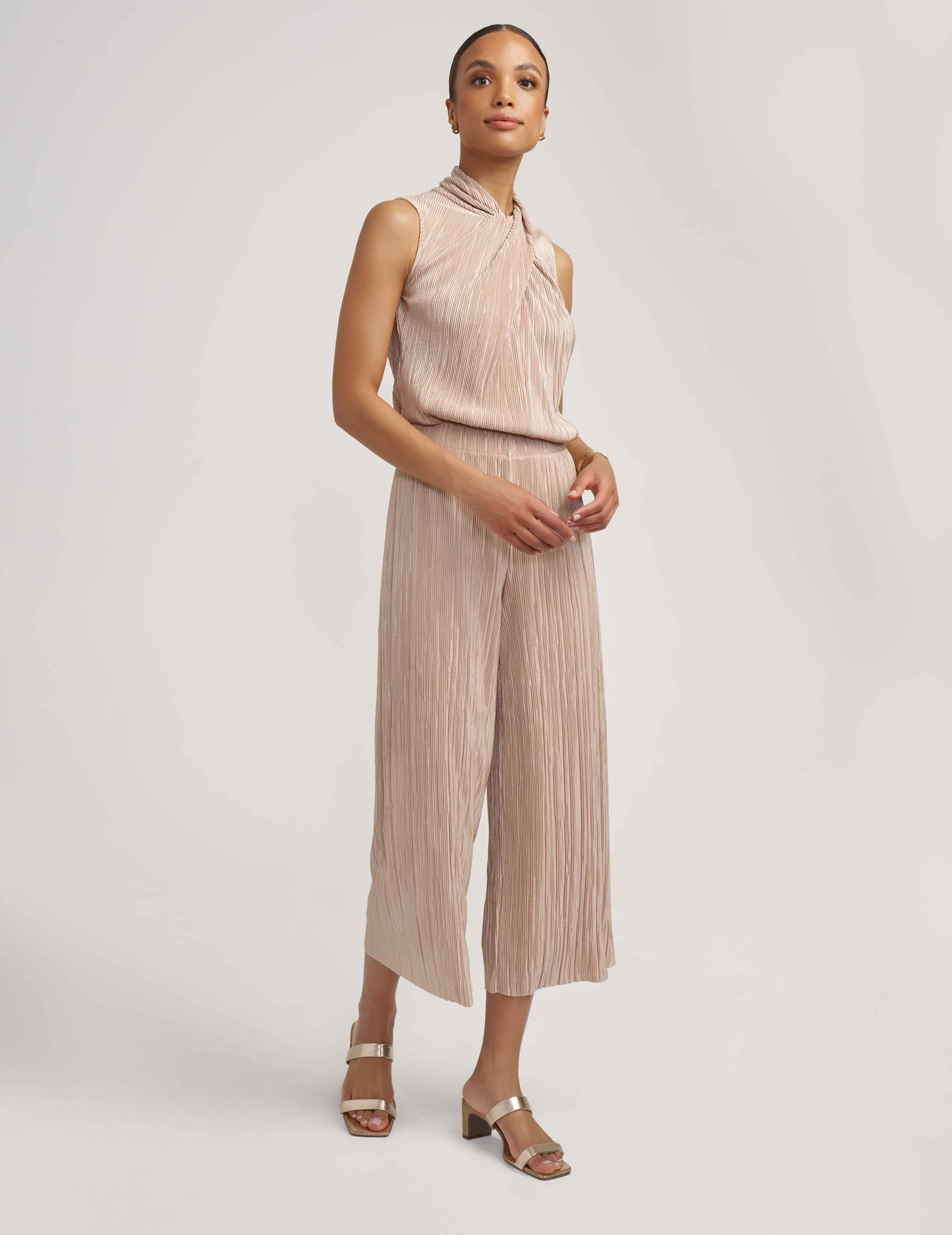 Charmeuse Sleeveless Twist Neck Top- Sale sold by Anne Klein product image thumbnail 4