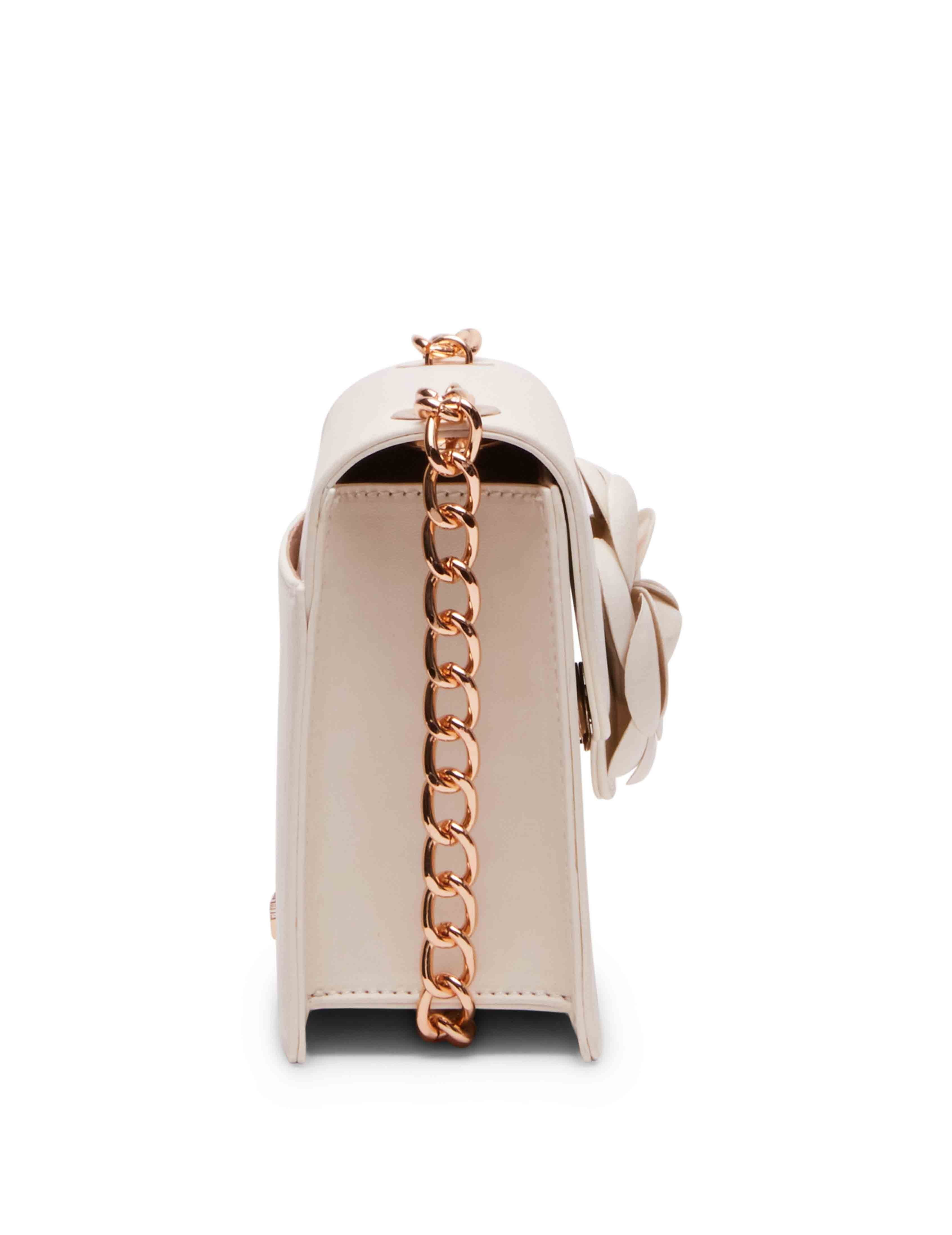 Square Flap Crossbody With Floral Applique sold by Anne Klein product image thumbnail 5