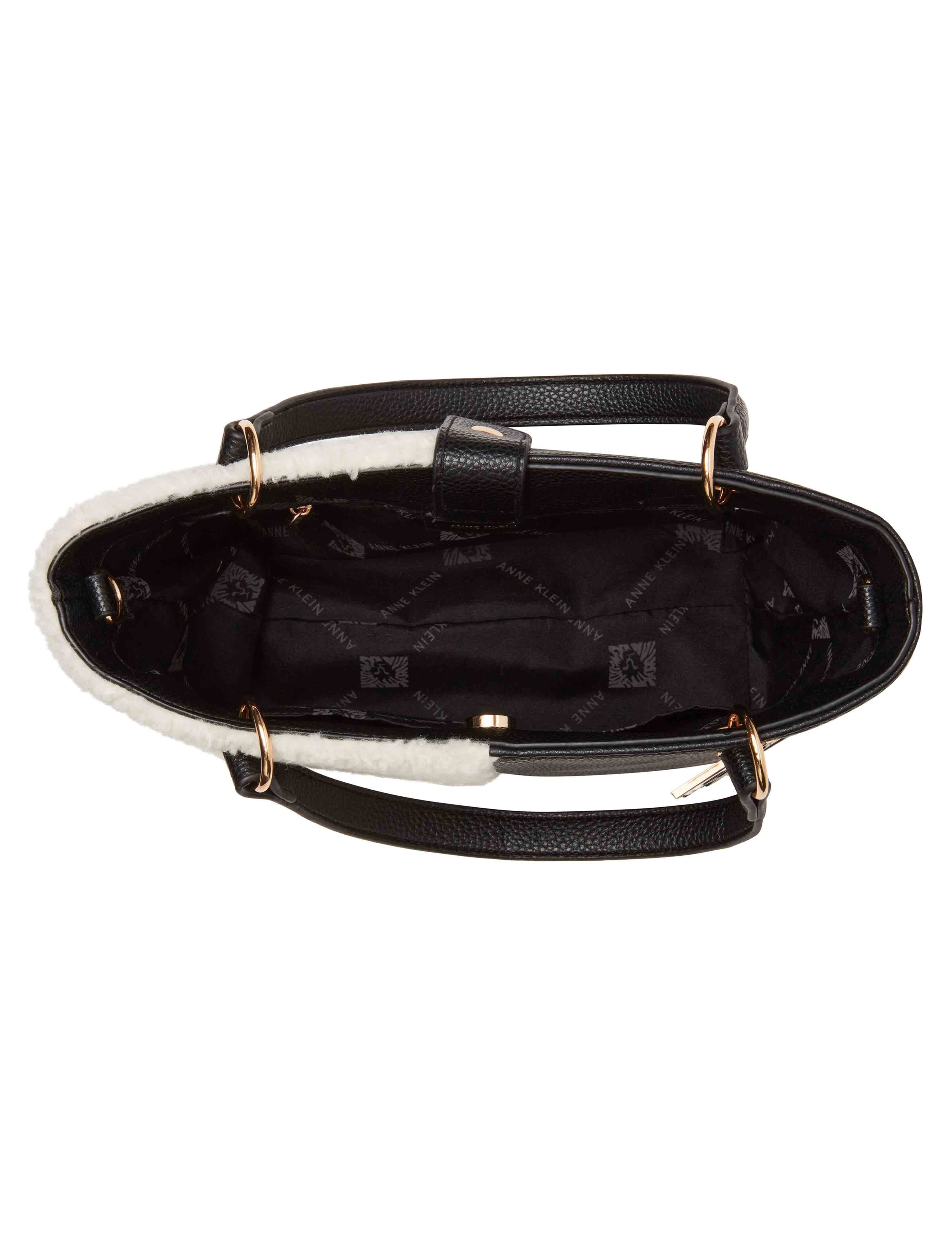 Mini Convertible Sherpa Tote sold by Anne Klein product image thumbnail 5