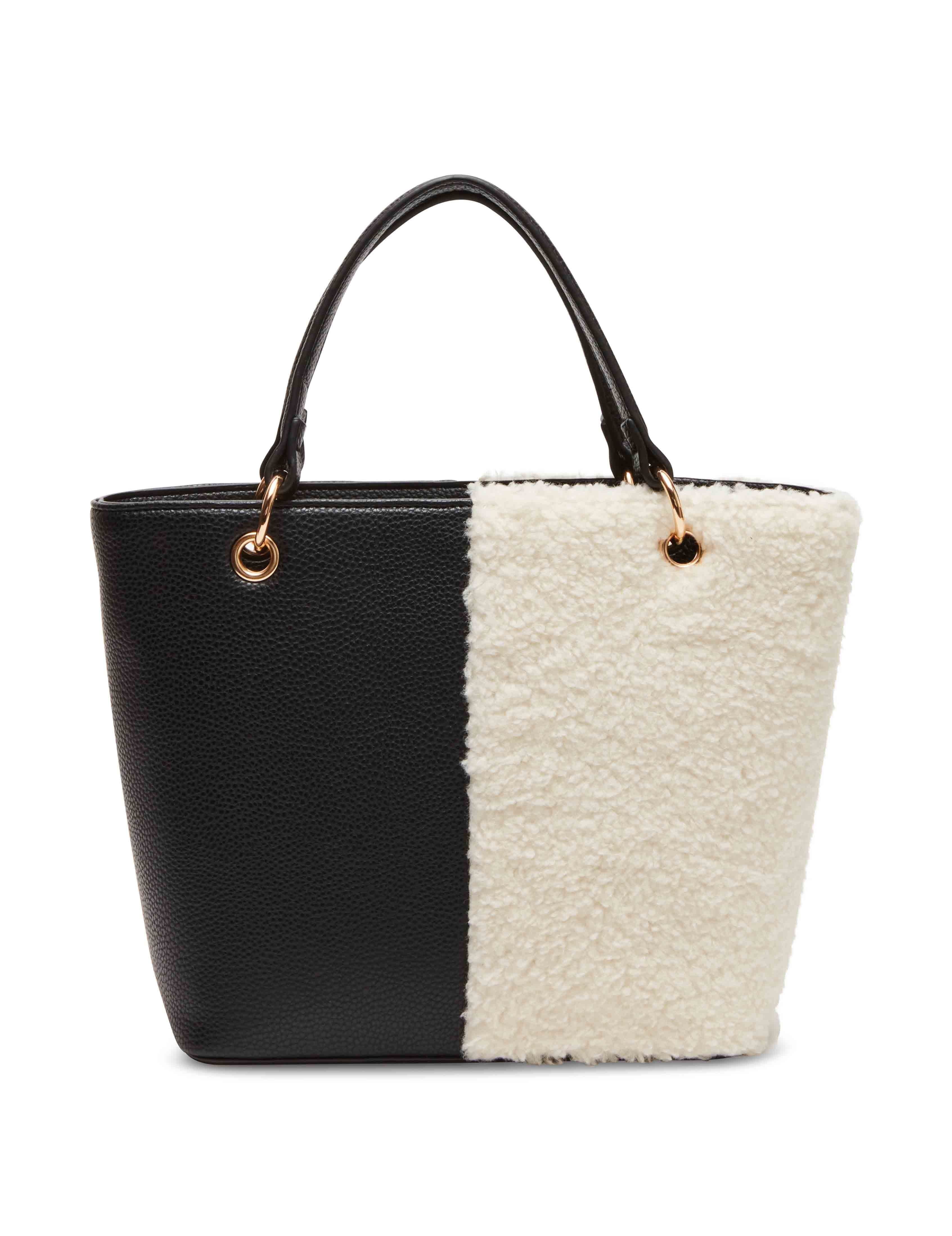Mini Convertible Sherpa Tote sold by Anne Klein product image thumbnail 2