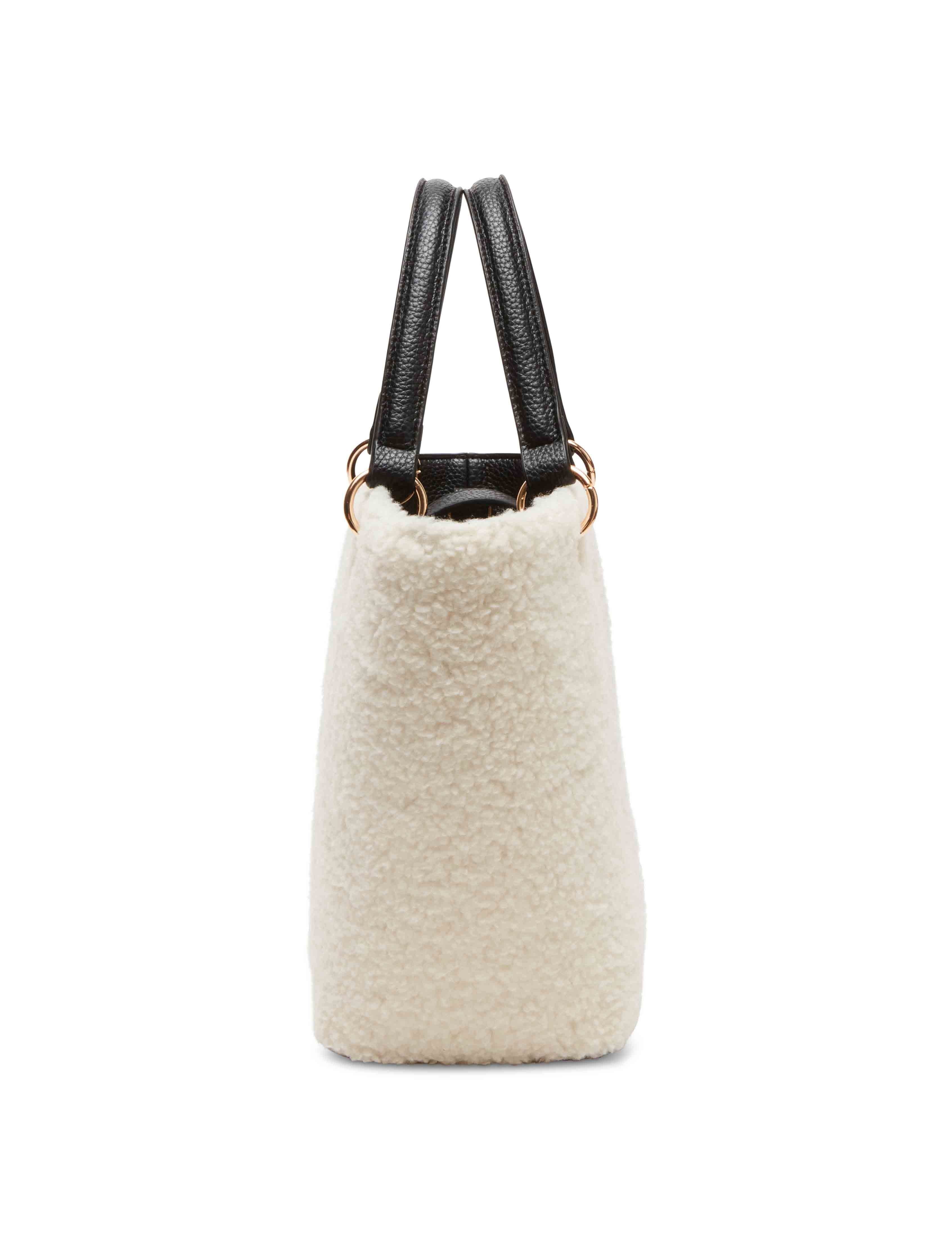 Mini Convertible Sherpa Tote sold by Anne Klein product image thumbnail 4