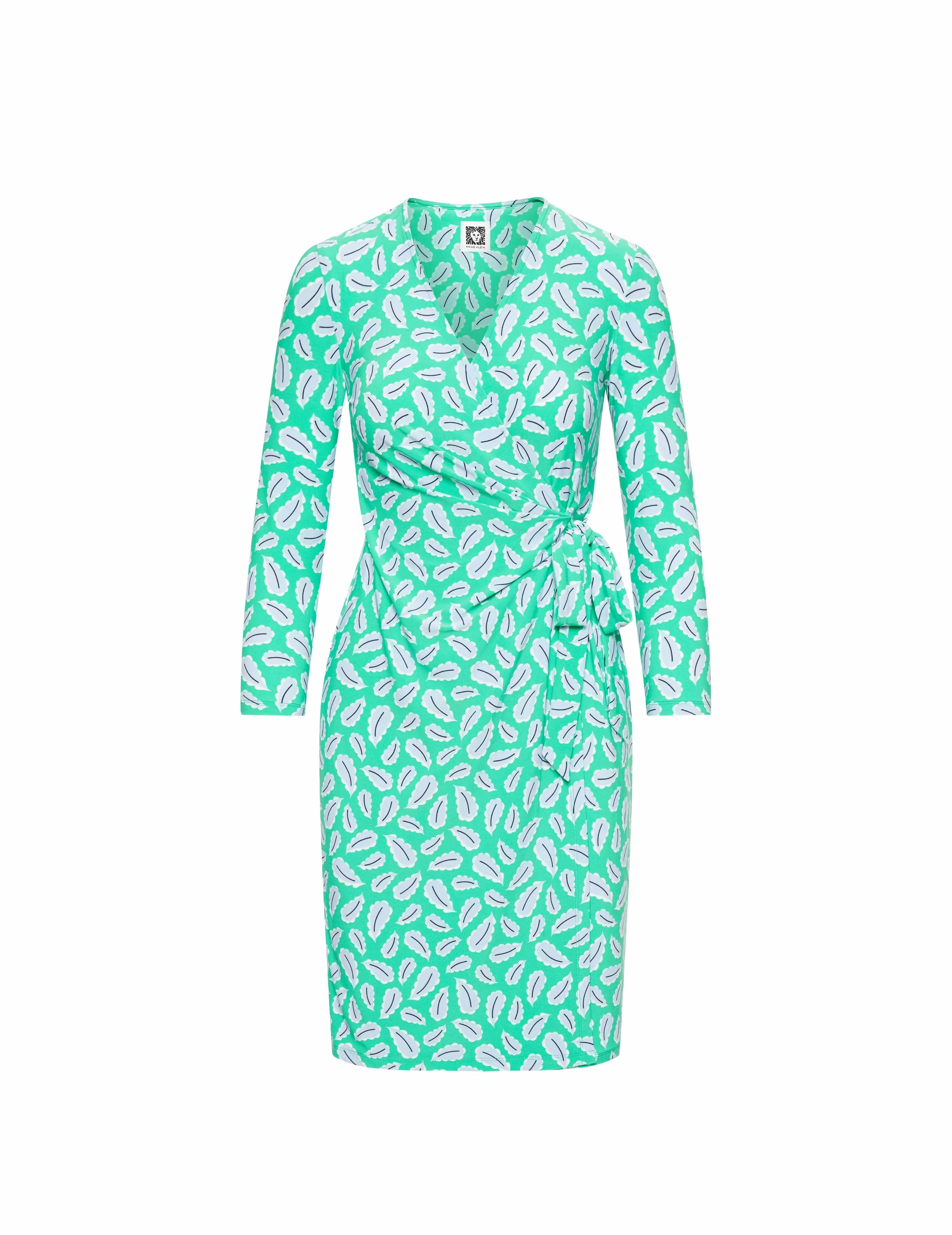 Printed Faux-Wrap Dress- Sale sold by Anne Klein