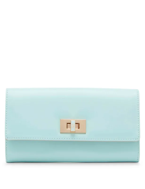 Turn Lock Flap Wallet sold by Anne Klein