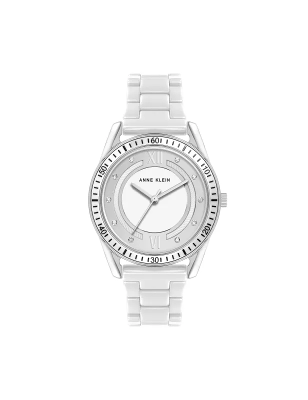 Ceramic Bracelet Boyfriend Watch sold by Anne Klein