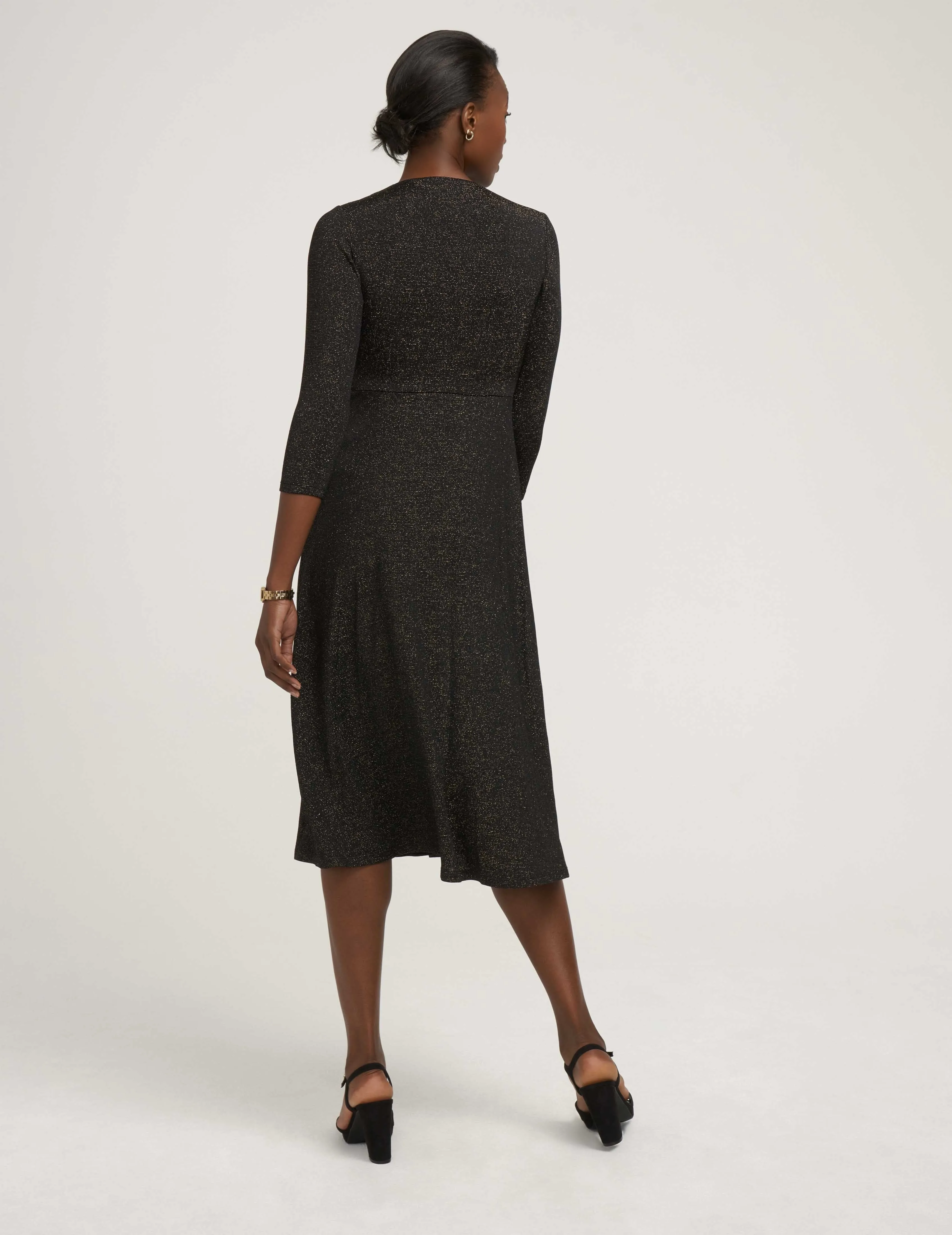 Lurex Knit Knot Dress- Sale sold by Anne Klein product image thumbnail 3