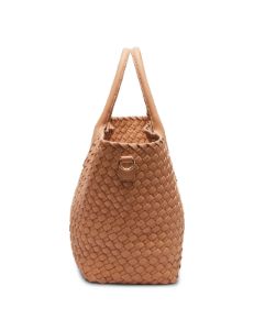 Large Woven Tote With Detachable Pouch sold by Anne Klein