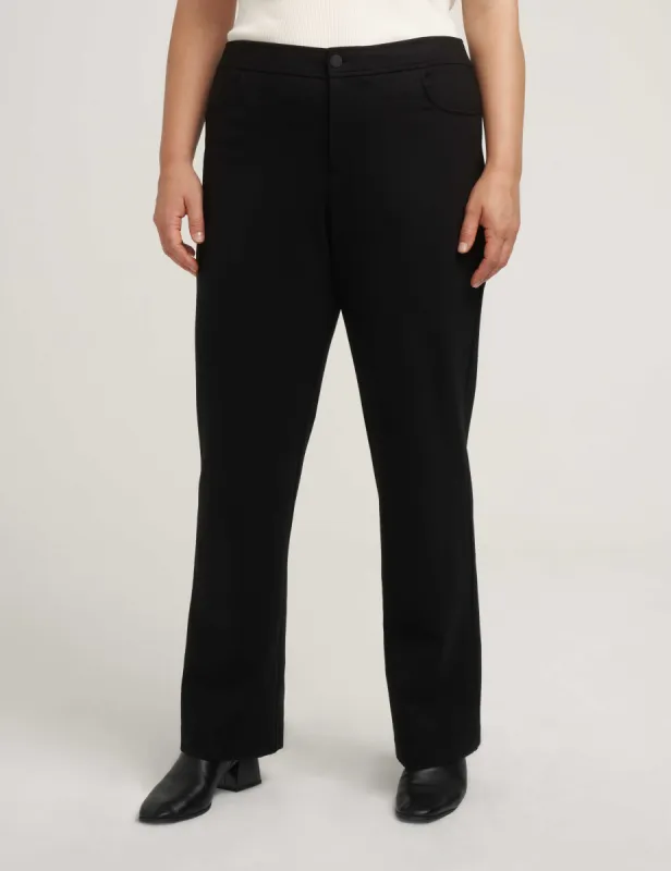 Plus Size Flare Leg Compression Pant- Sale sold by Anne Klein