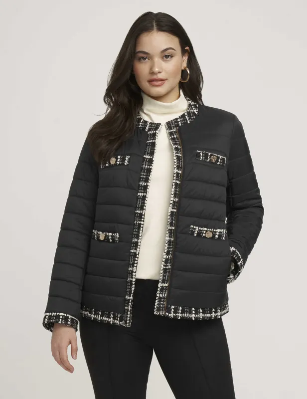 Quilted Nylon Jacket- Clearance sold by Anne Klein