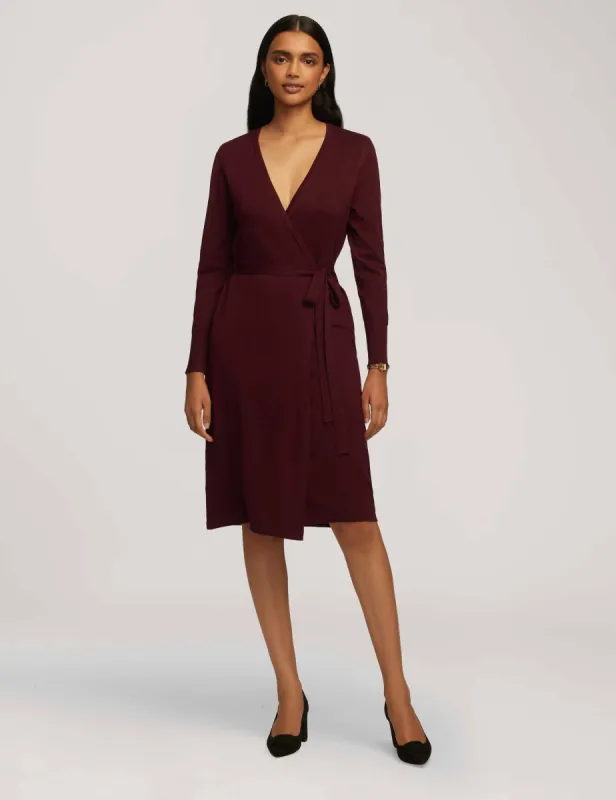 Sweater Wrap Dress- Clearance sold by Anne Klein