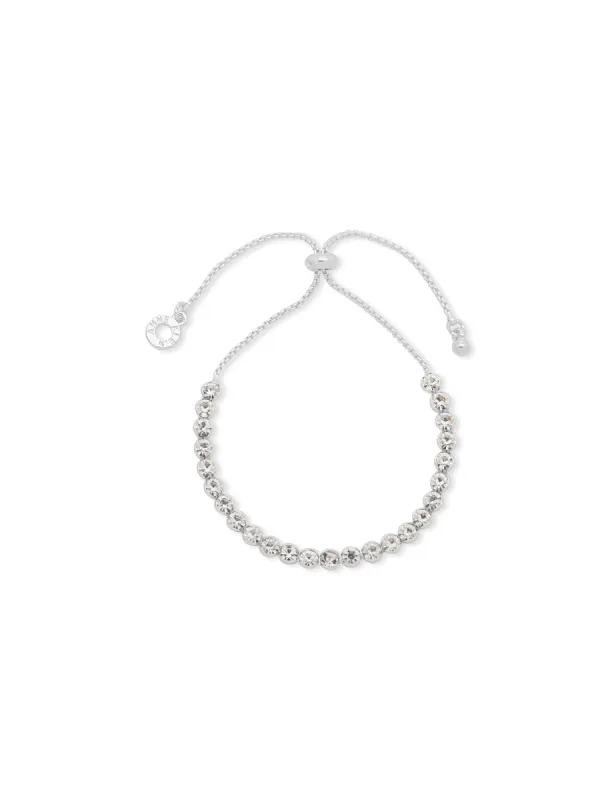 Round Crystal Stone Slider Bracelet sold by Anne Klein