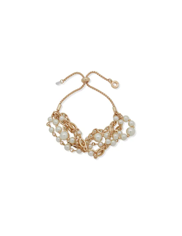 Multi Row Slider Bracelet sold by Anne Klein