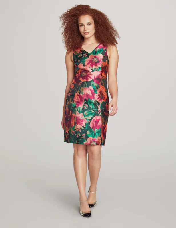 Ridge Crest V-Neck Sheath Dress sold by Anne Klein