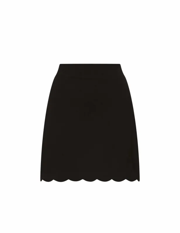 Scallop Trim Skirt- Sale sold by Anne Klein