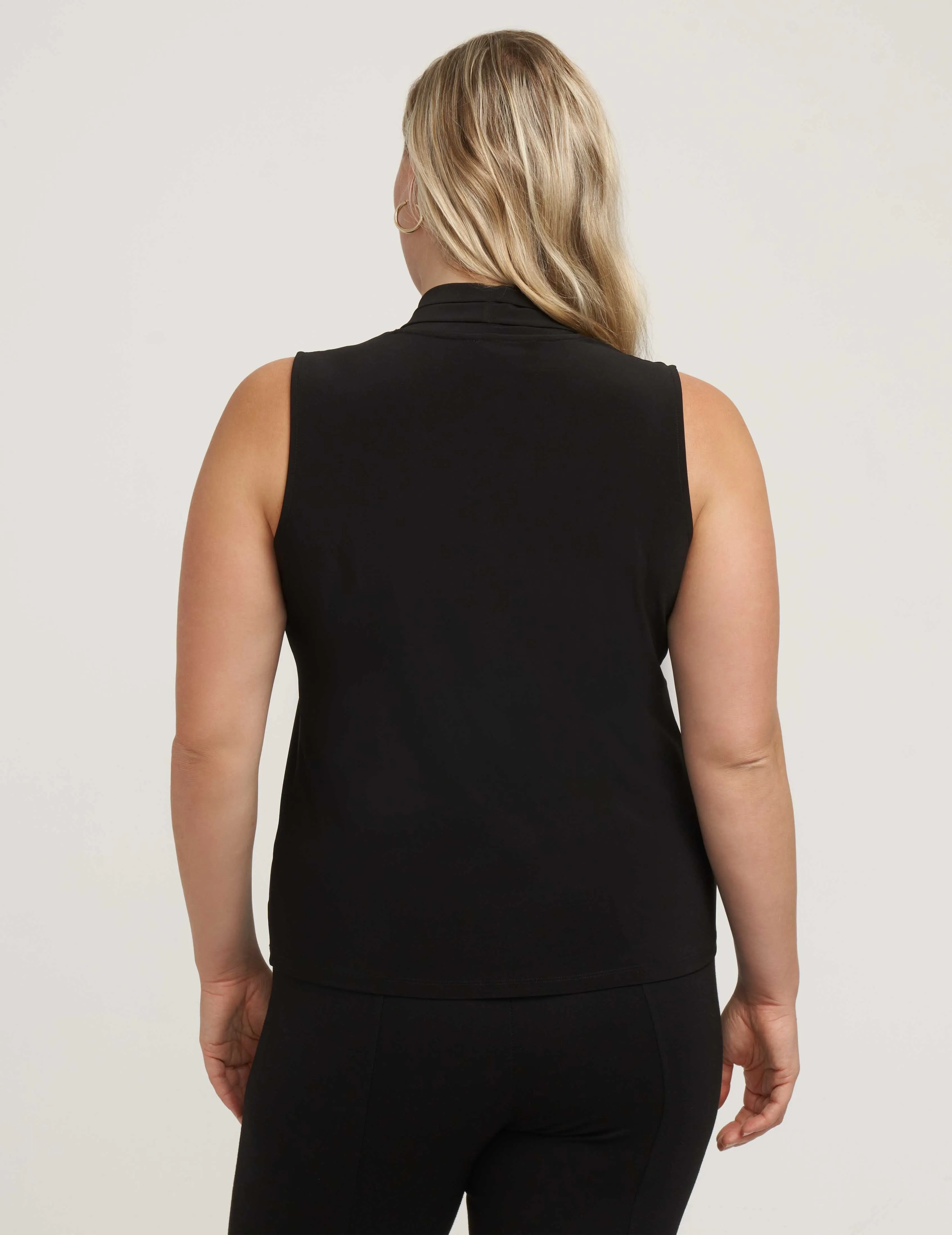 Plus Size Triple Pleat Top- Sale sold by Anne Klein product image thumbnail 3