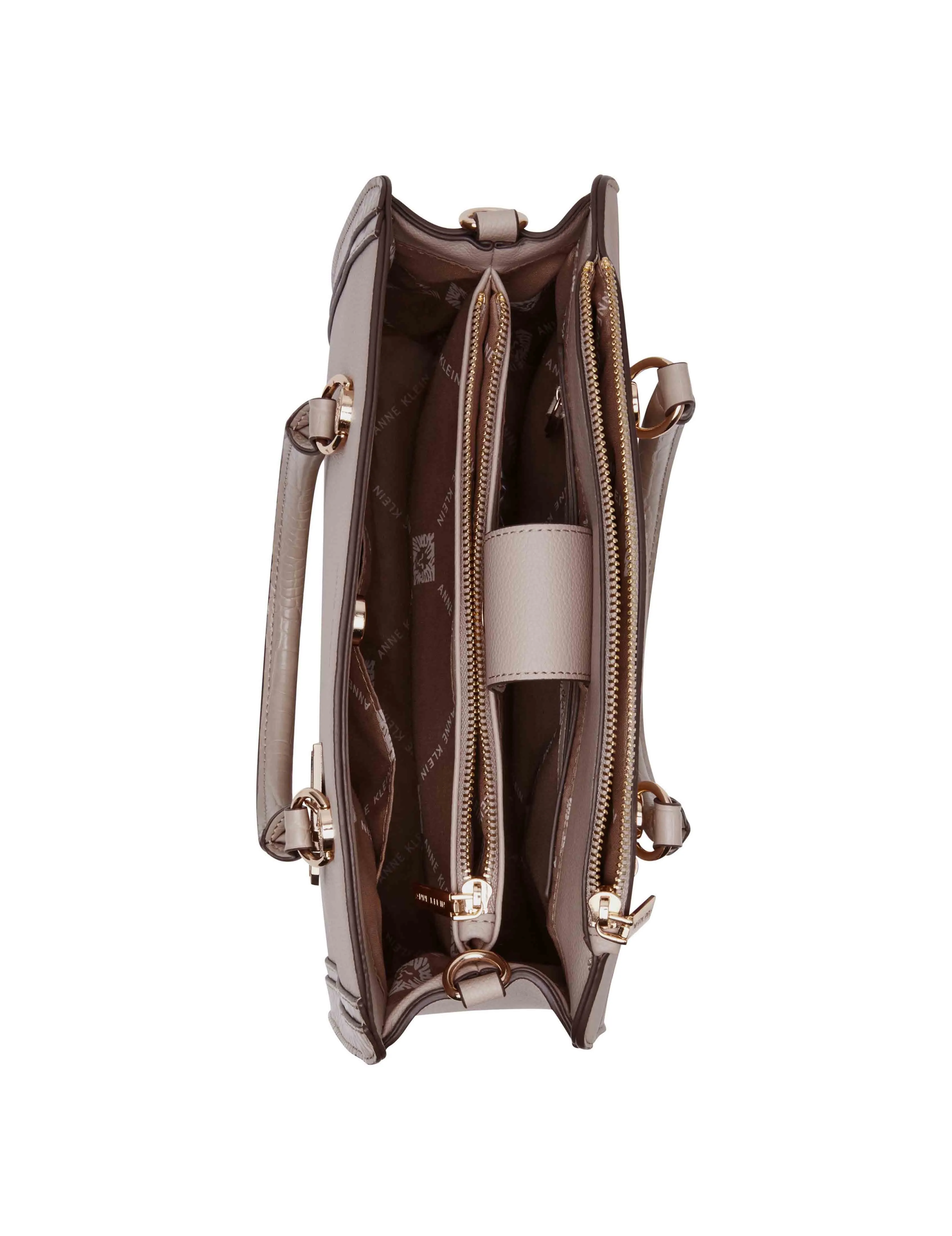 Croco Trimmed Satchel sold by Anne Klein product image thumbnail 4