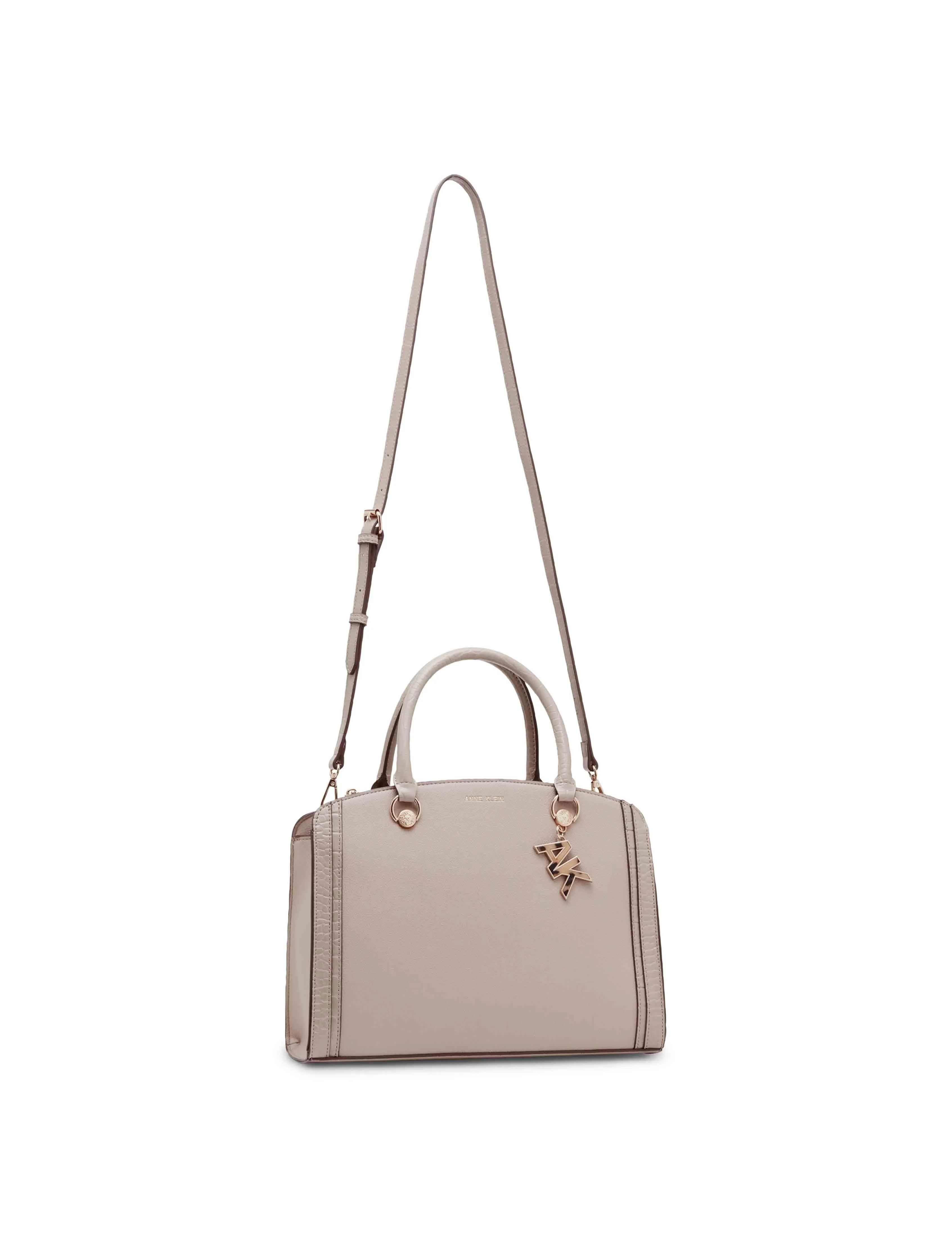 Croco Trimmed Satchel sold by Anne Klein product image thumbnail 5