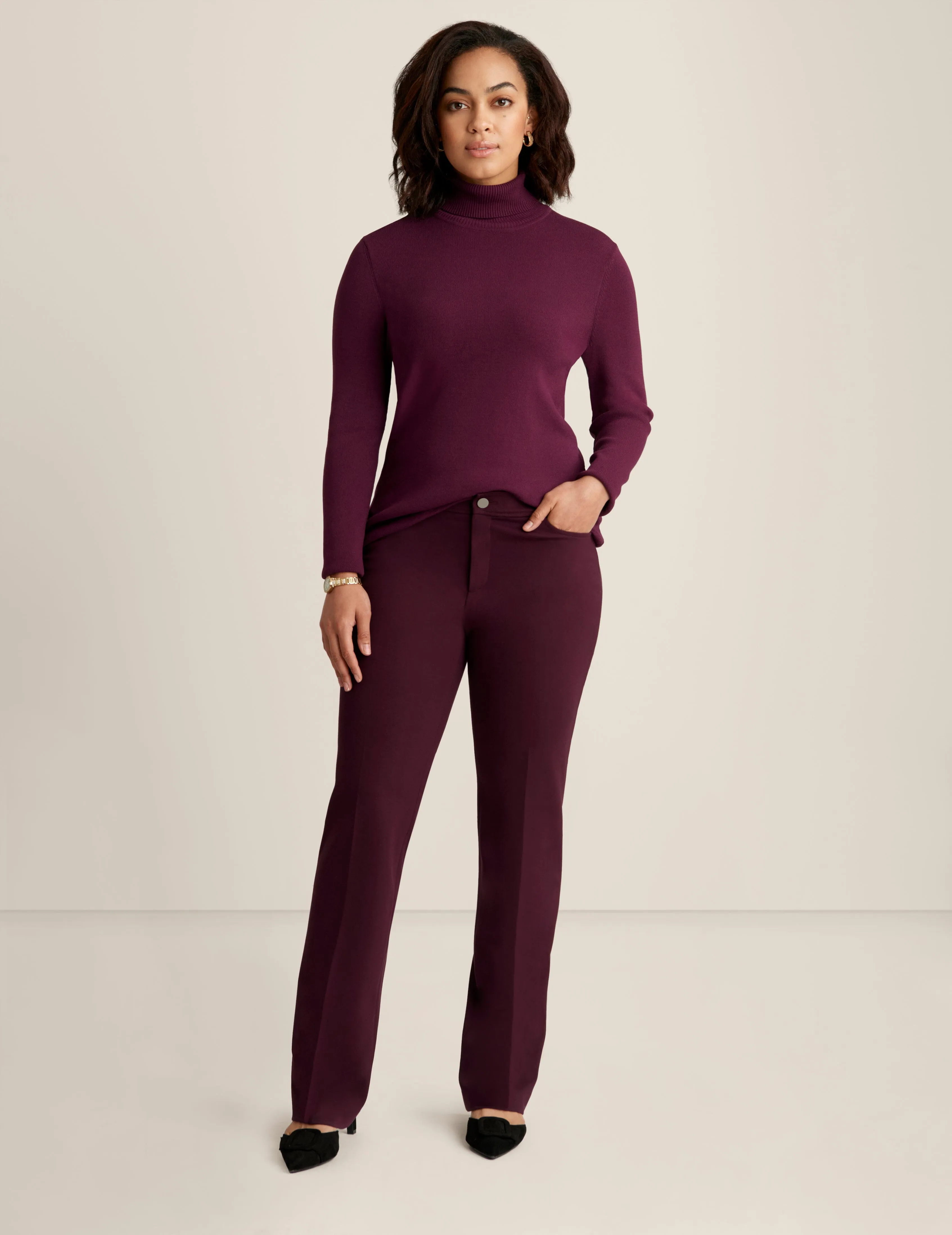 Long Sleeve Turtleneck sold by Anne Klein