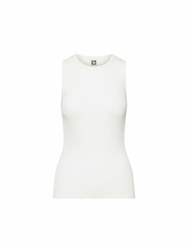 Crew Neck Ribbed Top- Sale sold by Anne Klein