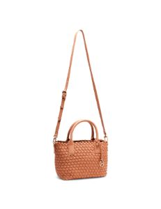 Small Woven Tote With Detachable Pouch sold by Anne Klein