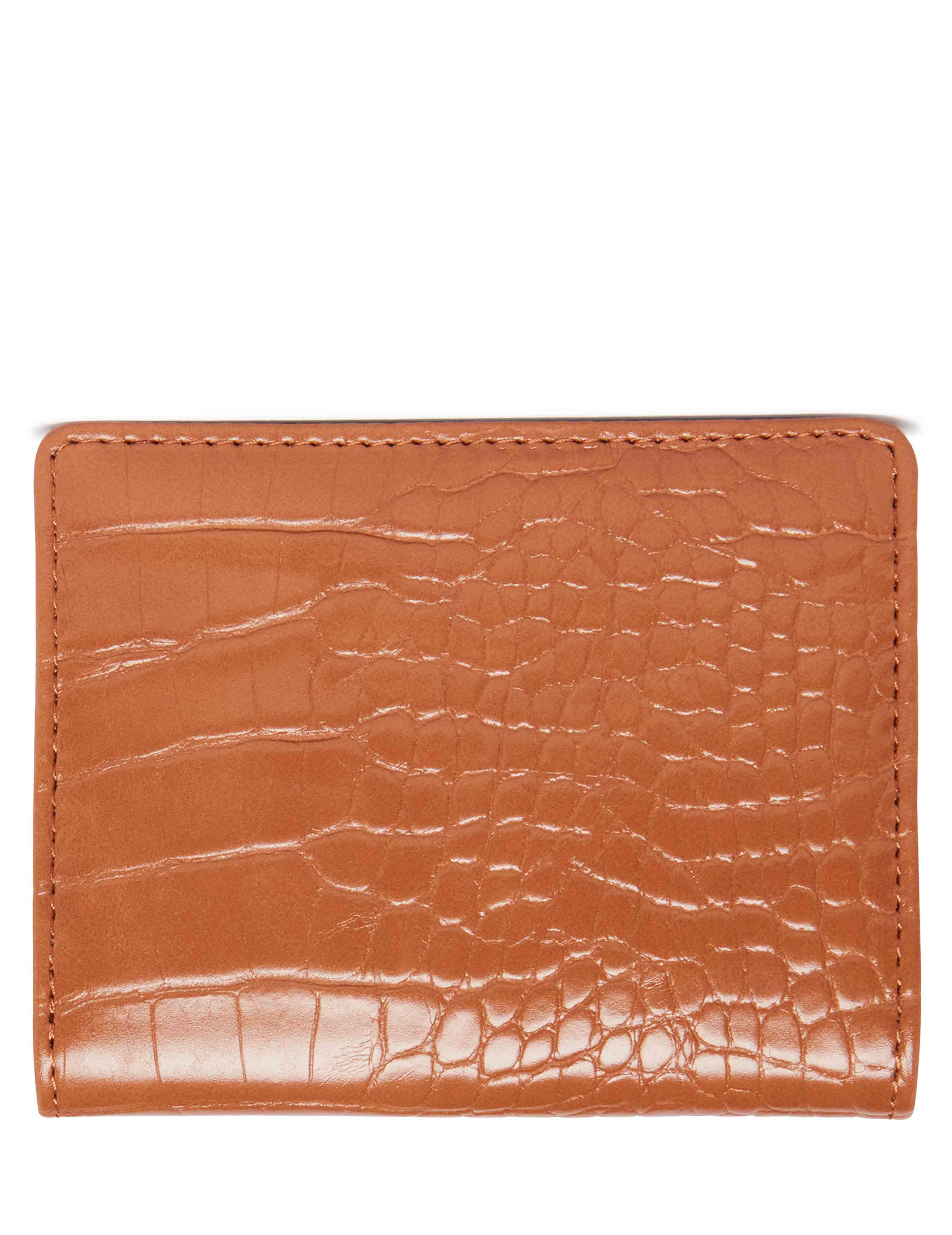 AK Small Croco Horsebit Snap Wallet sold by Anne Klein product image thumbnail 2