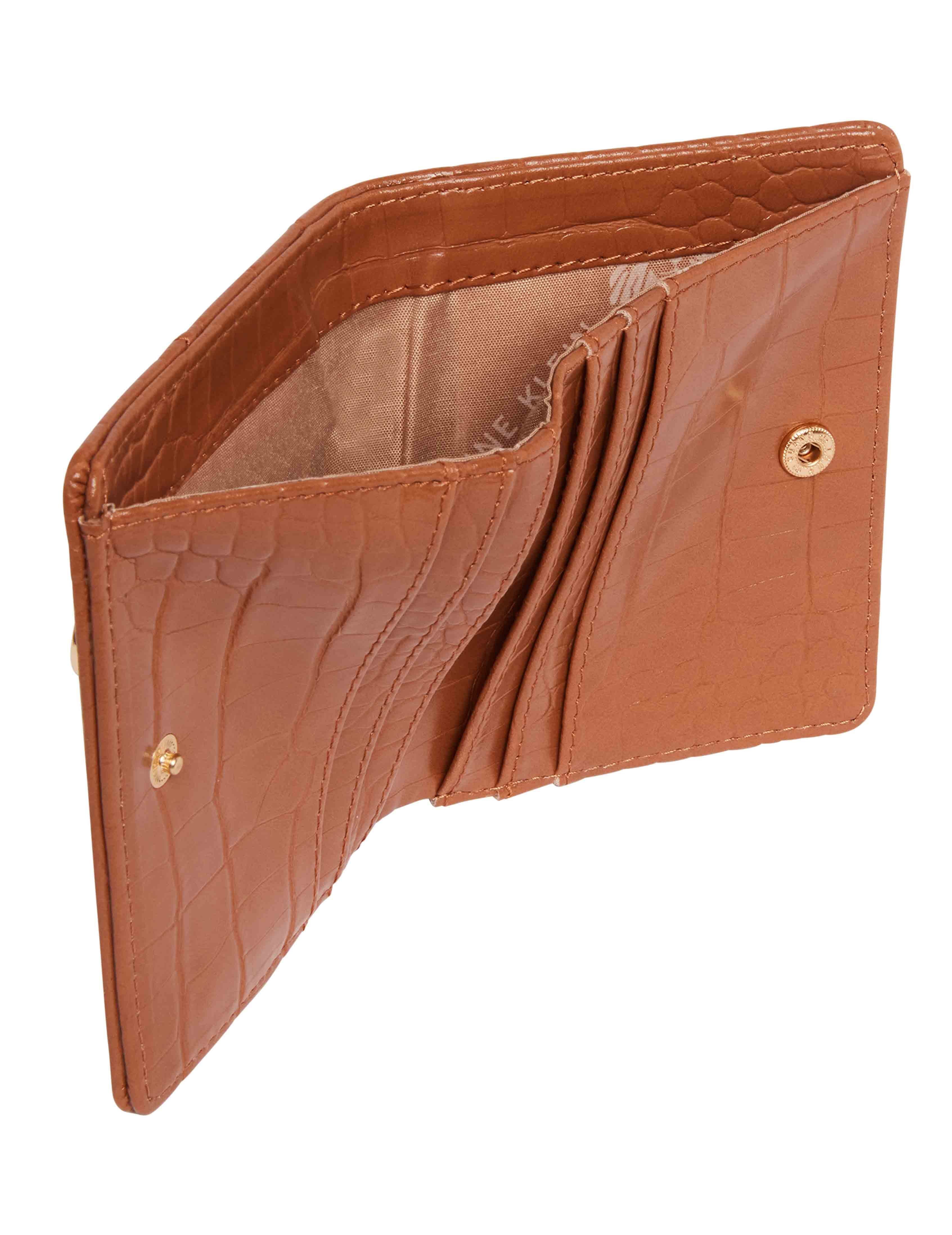 AK Small Croco Horsebit Snap Wallet sold by Anne Klein product image thumbnail 4