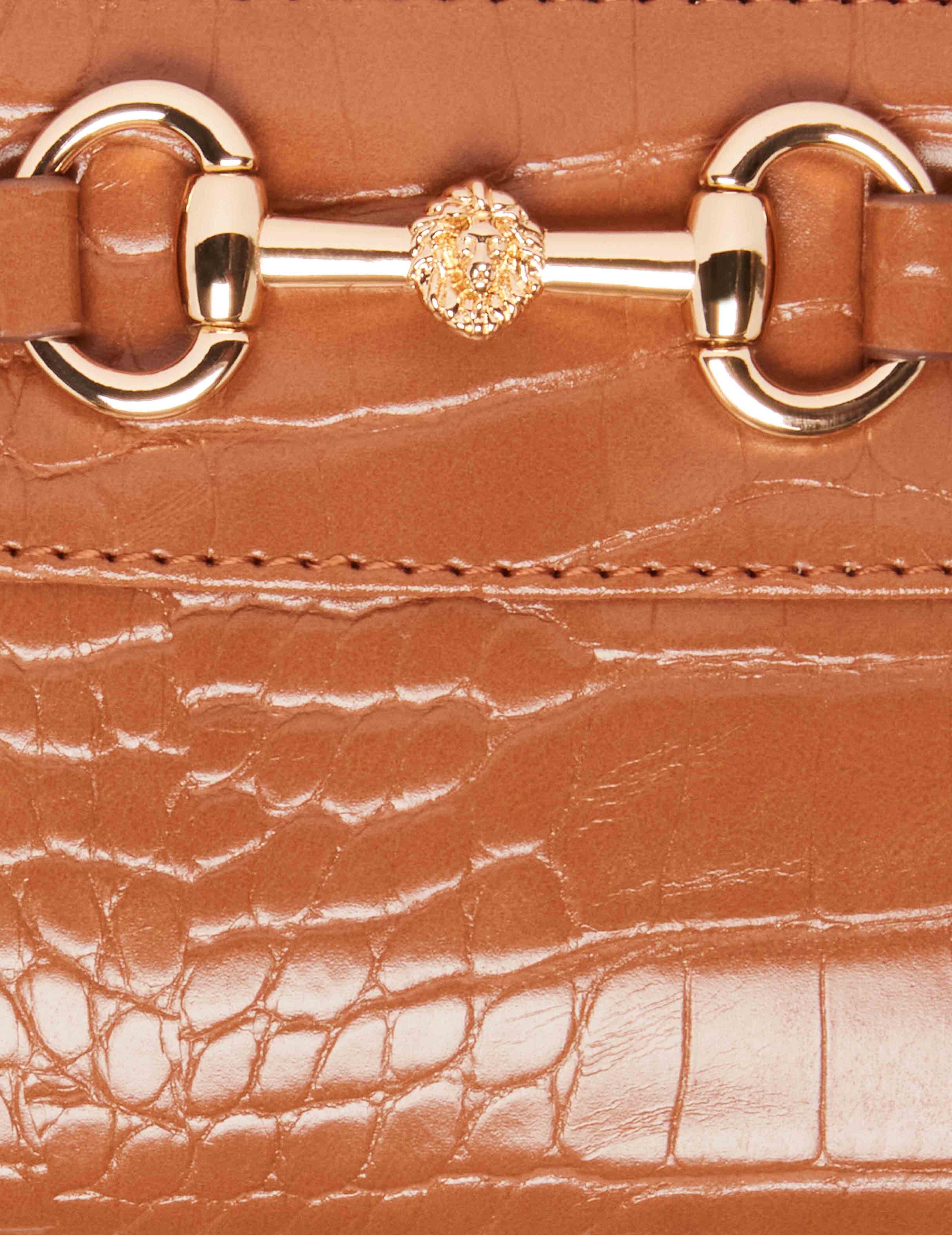 AK Small Croco Horsebit Snap Wallet sold by Anne Klein product image thumbnail 3