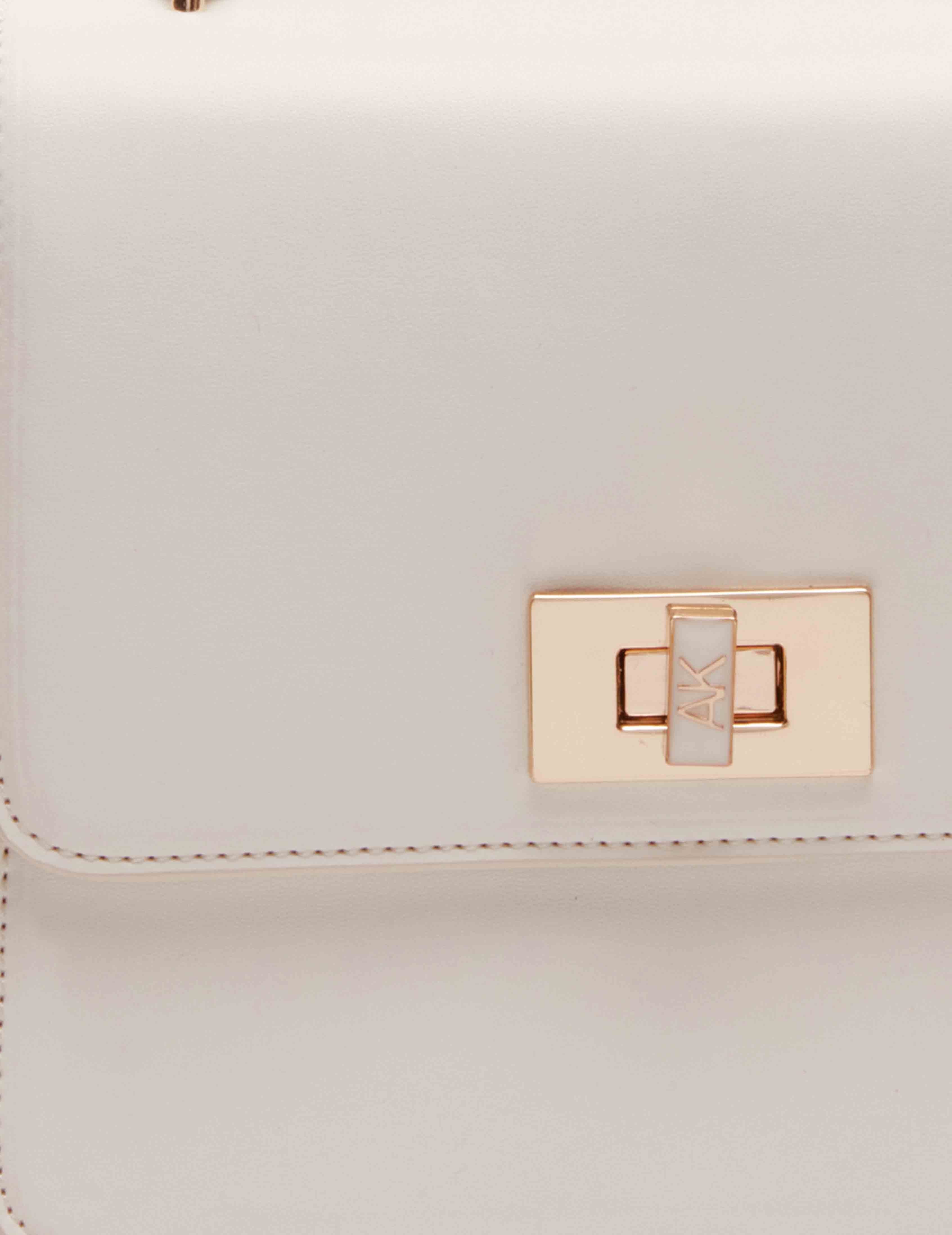 Anne Klein Small Square Flap Crossbody With Enamel Turn Lock sold by Anne Klein product image thumbnail 3