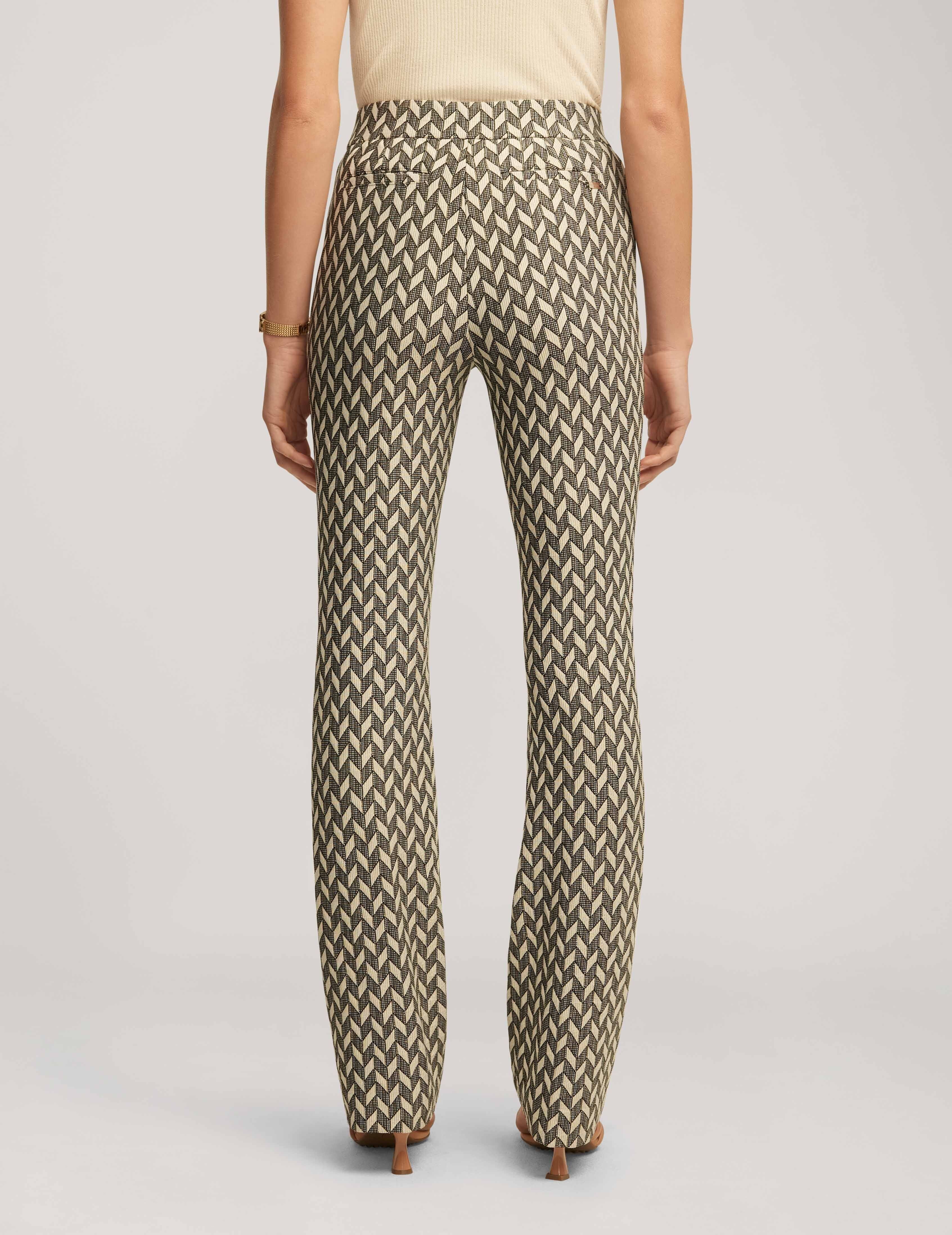 Chevron Knit Pull On Waistband Bootleg Pant- Clearance sold by Anne Klein product image thumbnail 2