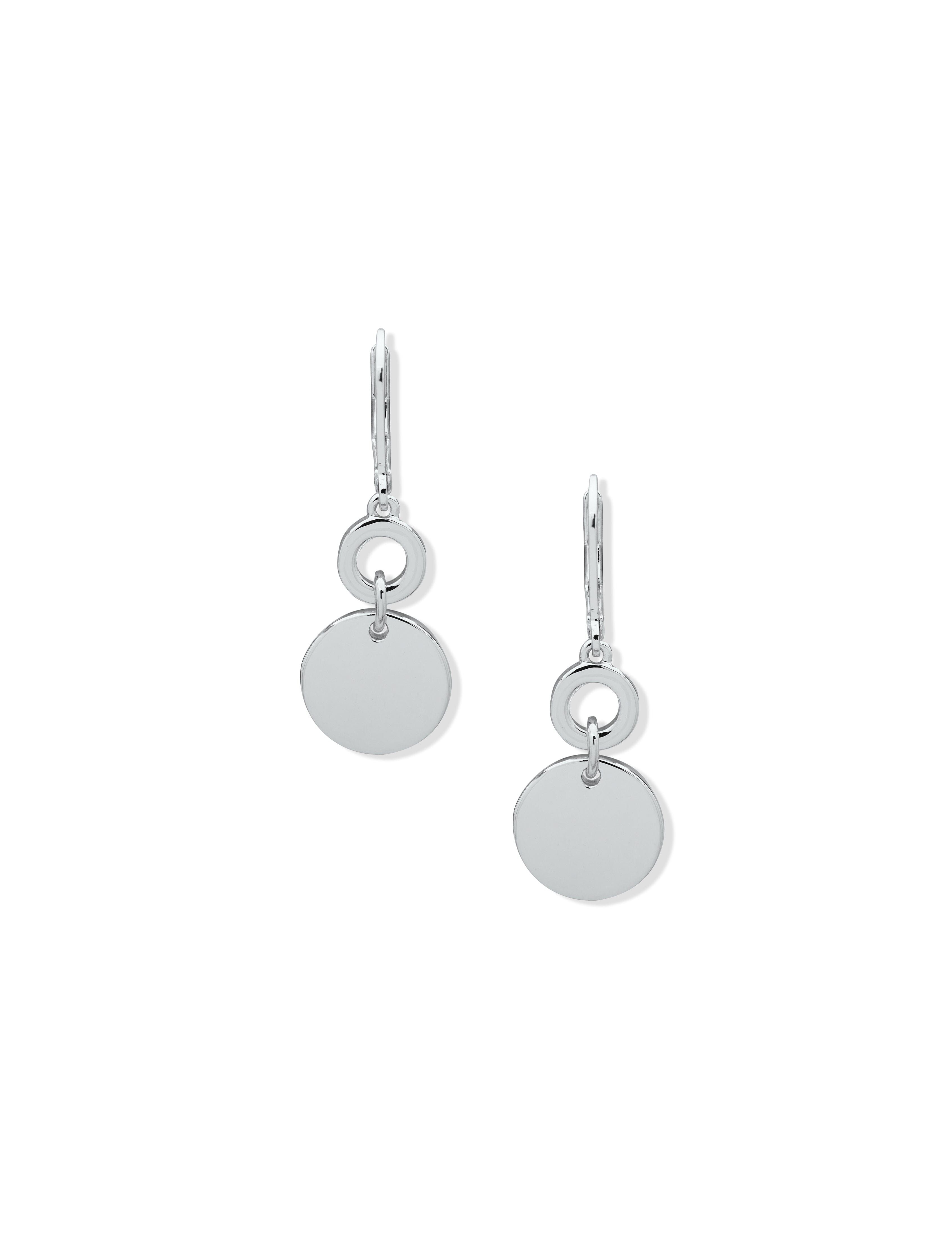 Coin Drop Pierced Earrings sold by Anne Klein