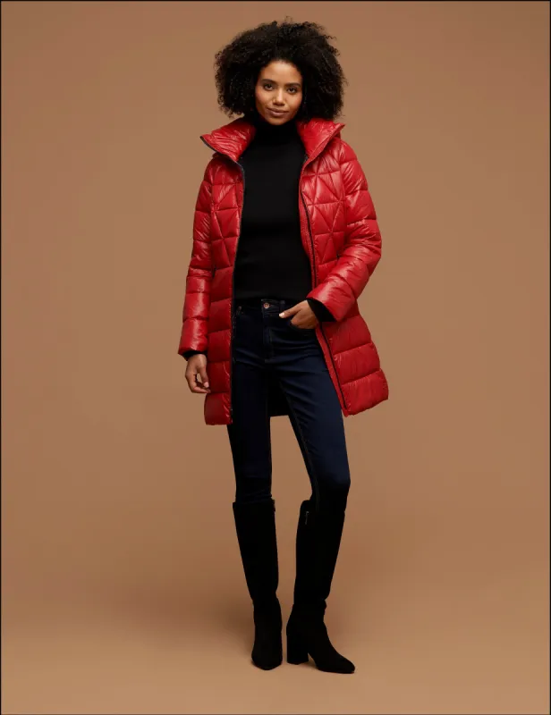 Consider It Lightweight Long Packable Jacket sold by Anne Klein