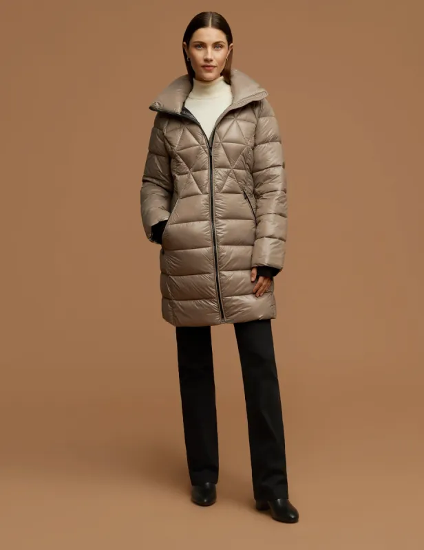Consider It Lightweight Long Packable Jacket sold by Anne Klein