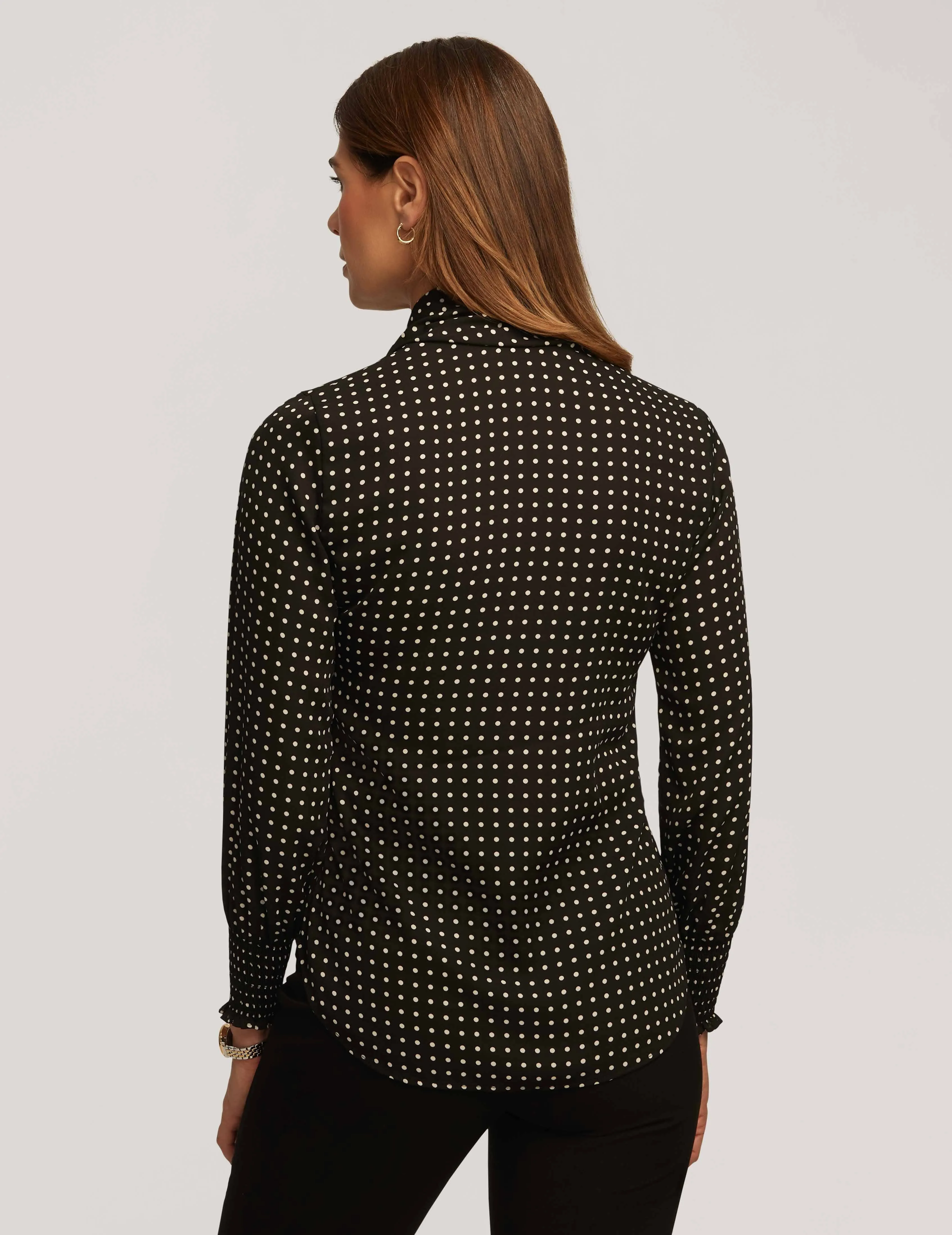 Printed Tie Neck Blouse- Sale sold by Anne Klein product image thumbnail 2