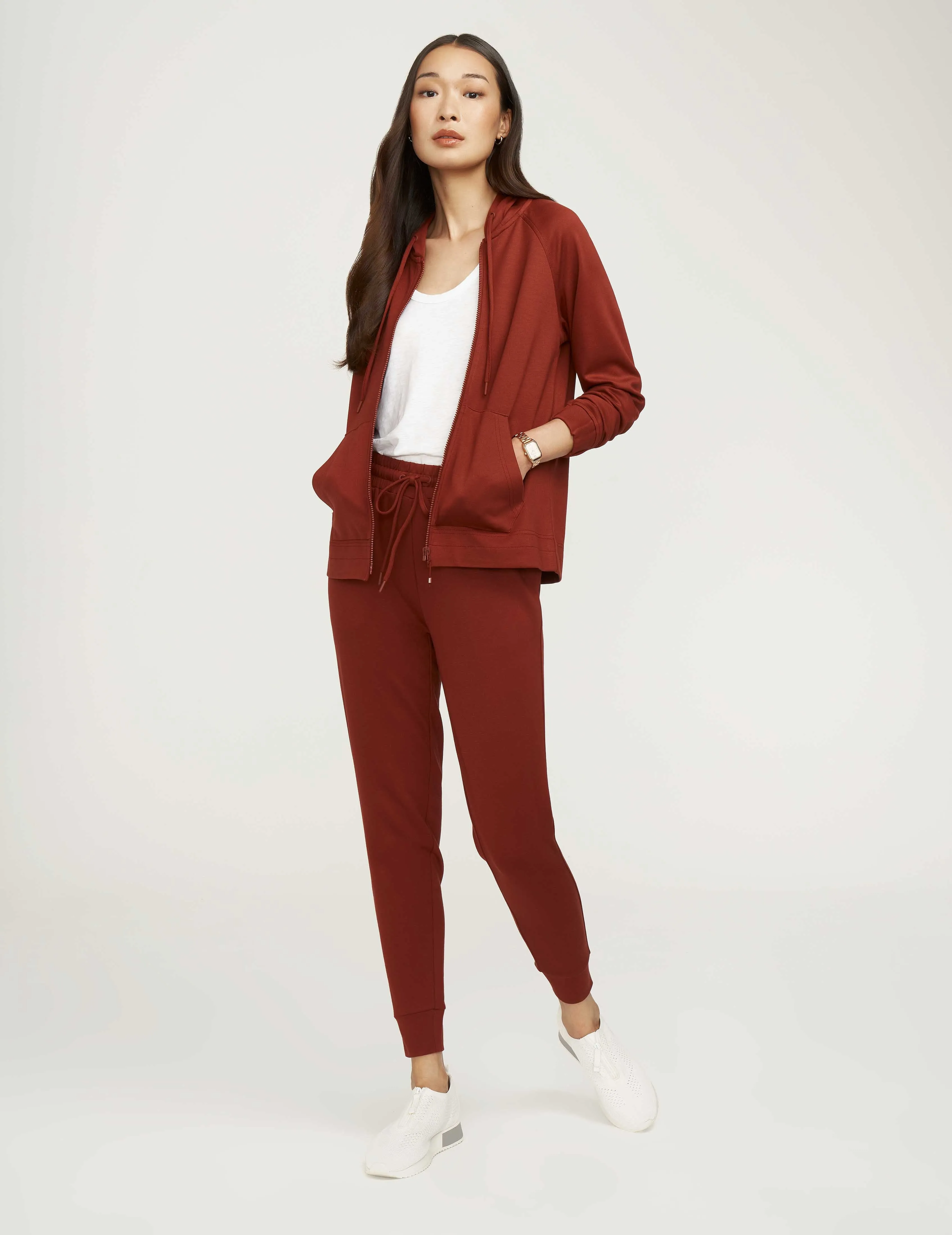 Serenity Knit Raglan Hoodie- Clearance sold by Anne Klein product image thumbnail 3