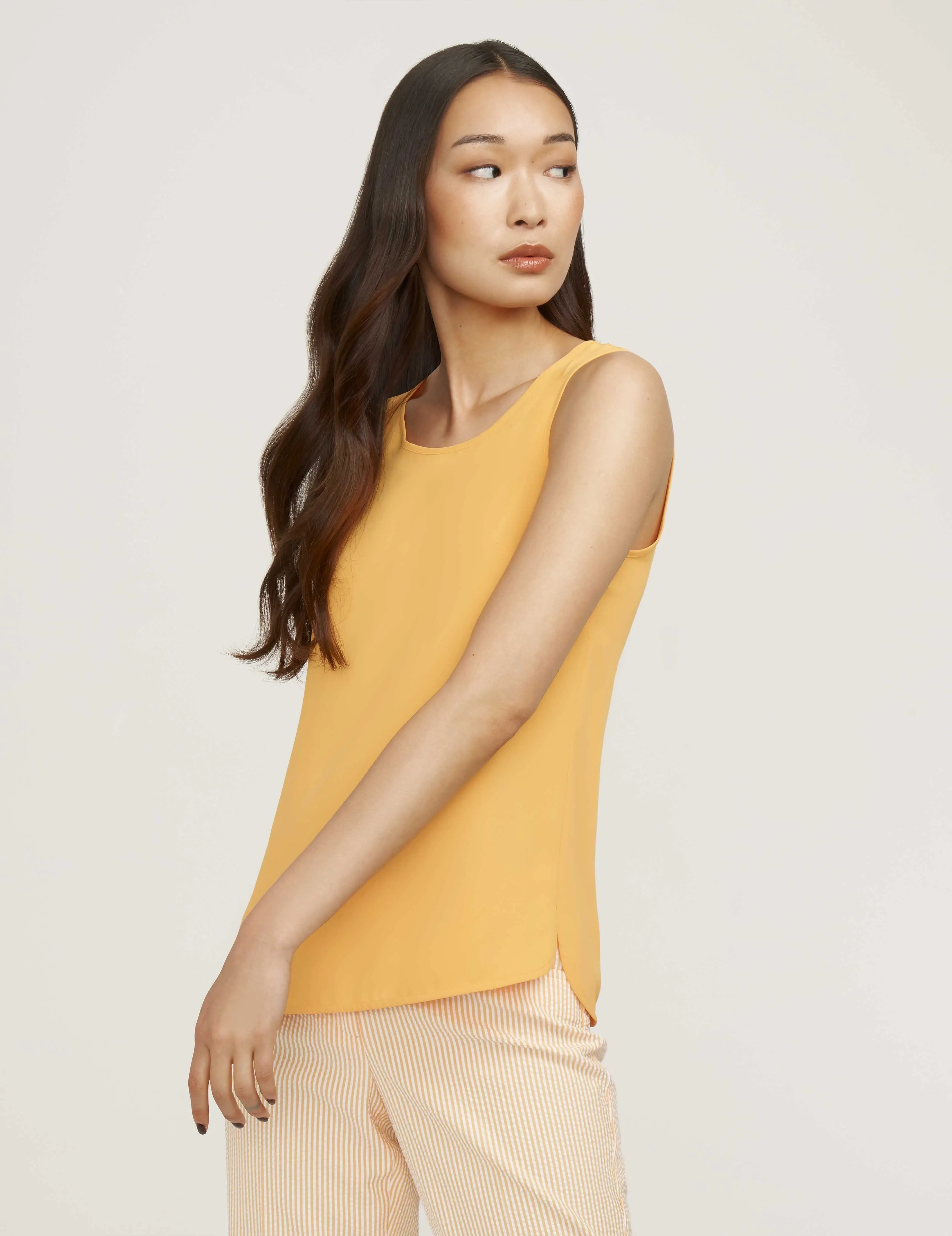 Solid Sleeveless Shell- Sale sold by Anne Klein product image thumbnail 2