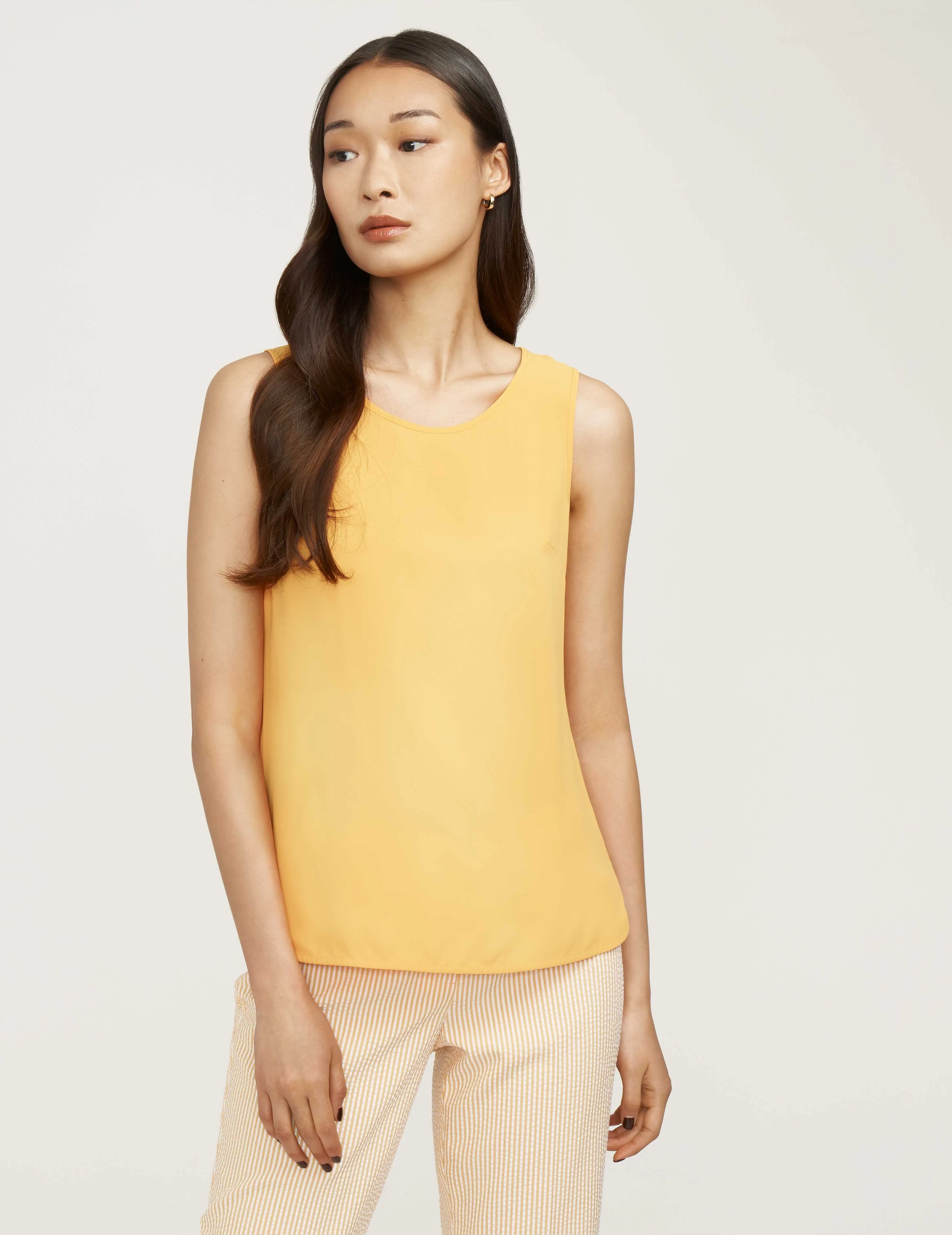 Solid Sleeveless Shell- Sale sold by Anne Klein product image thumbnail 3