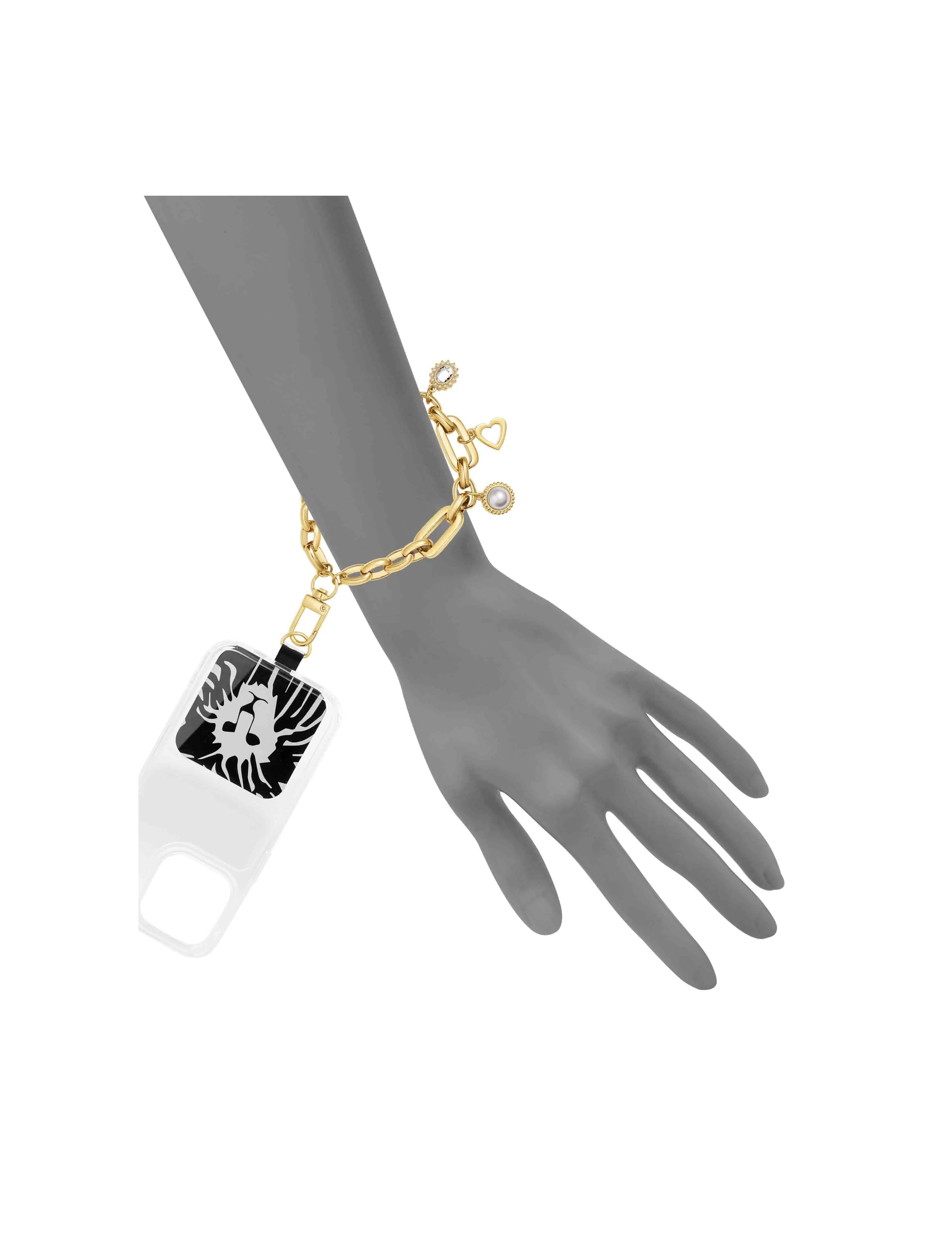 Charm Chain Link Wrist Strap for iPhone® sold by Anne Klein product image thumbnail 3