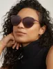 Animal Print Square Sunglasses sold by Anne Klein