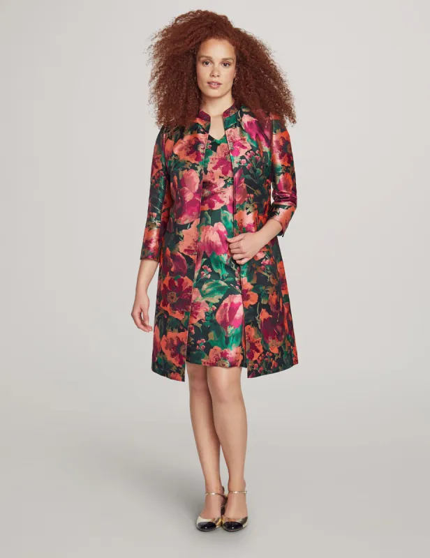 Jacquard Kissing Coat sold by Anne Klein