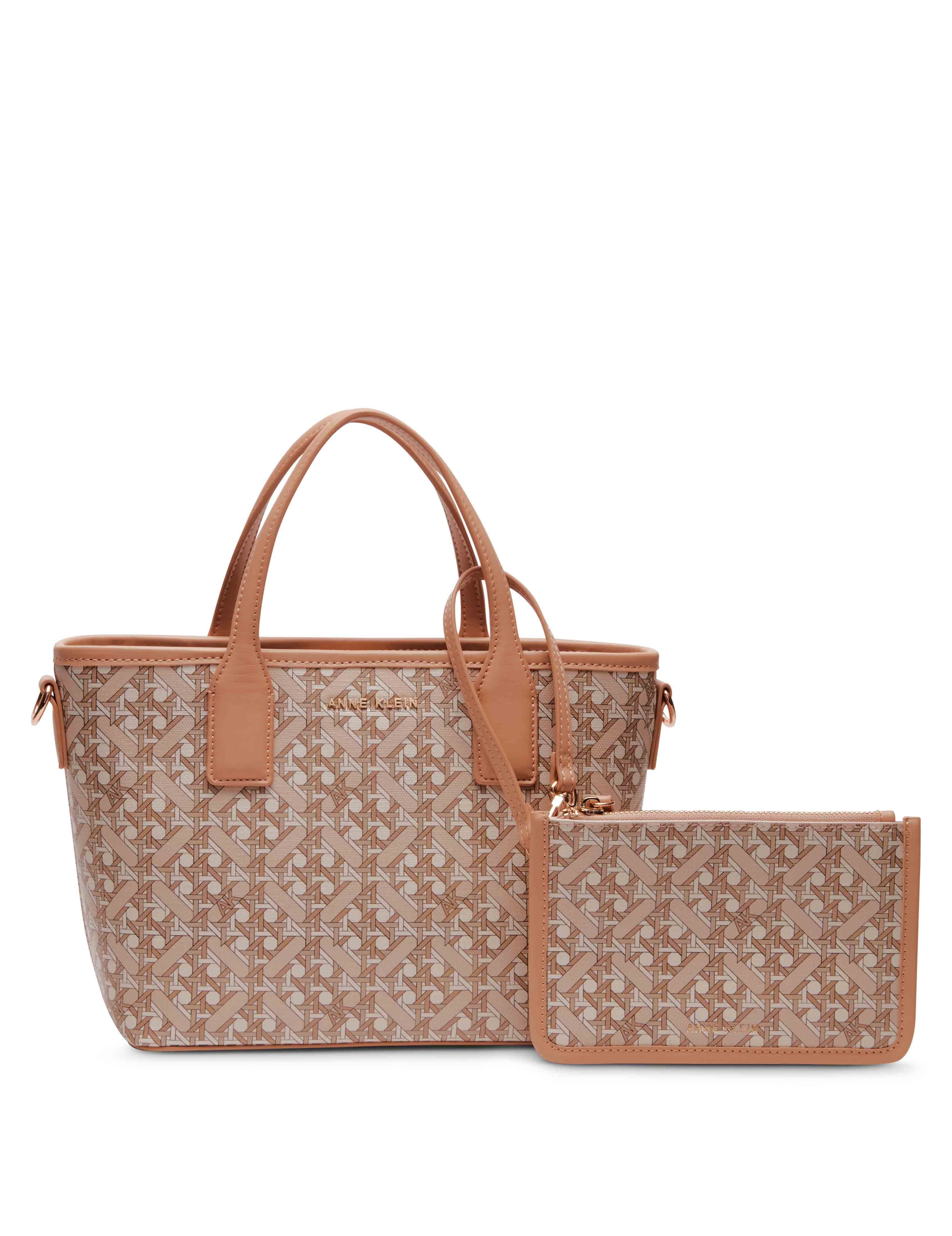 Printed Caining Mini Tote sold by Anne Klein product image thumbnail 2