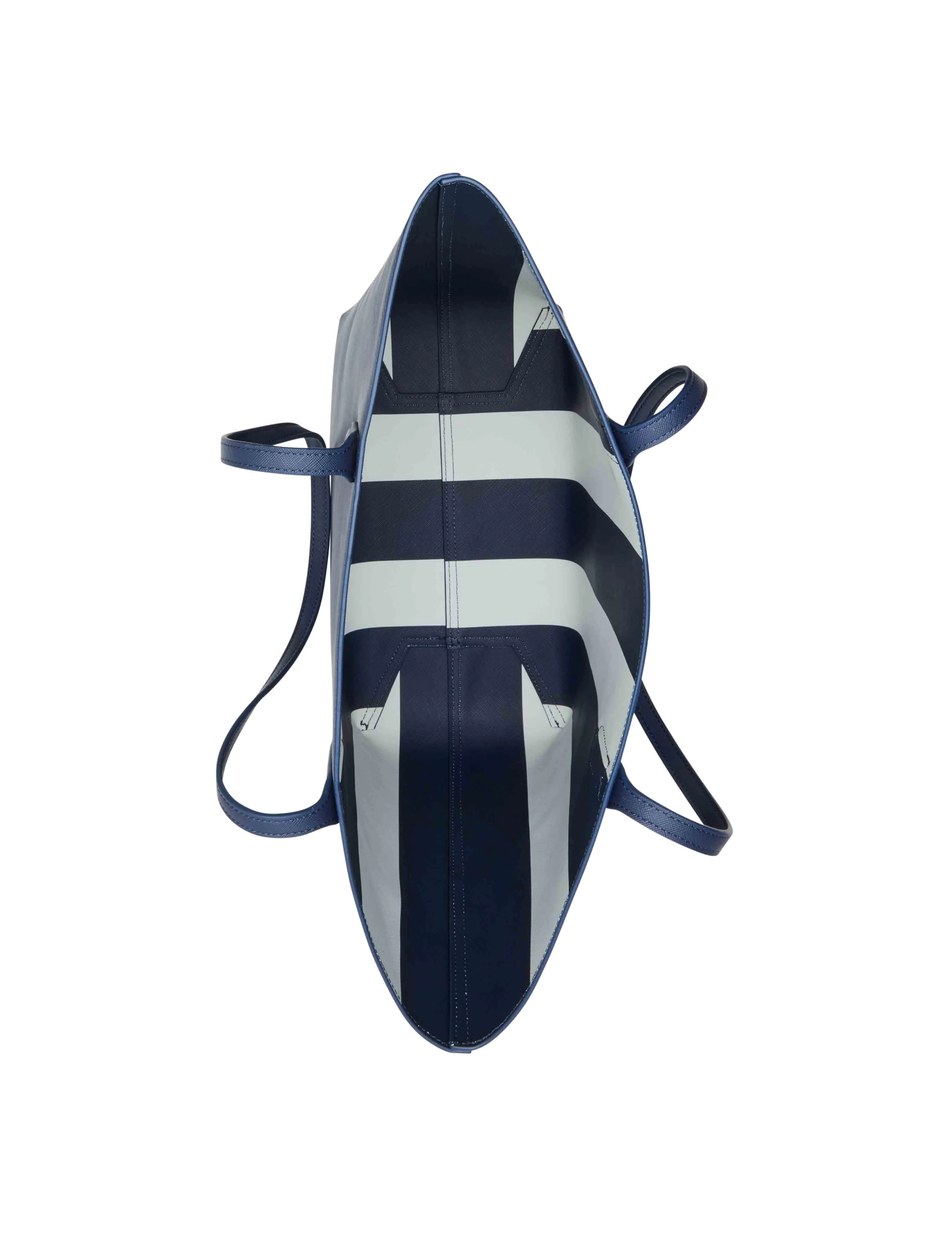 Striped Tote With Detachable Crossbody sold by Anne Klein product image thumbnail 3