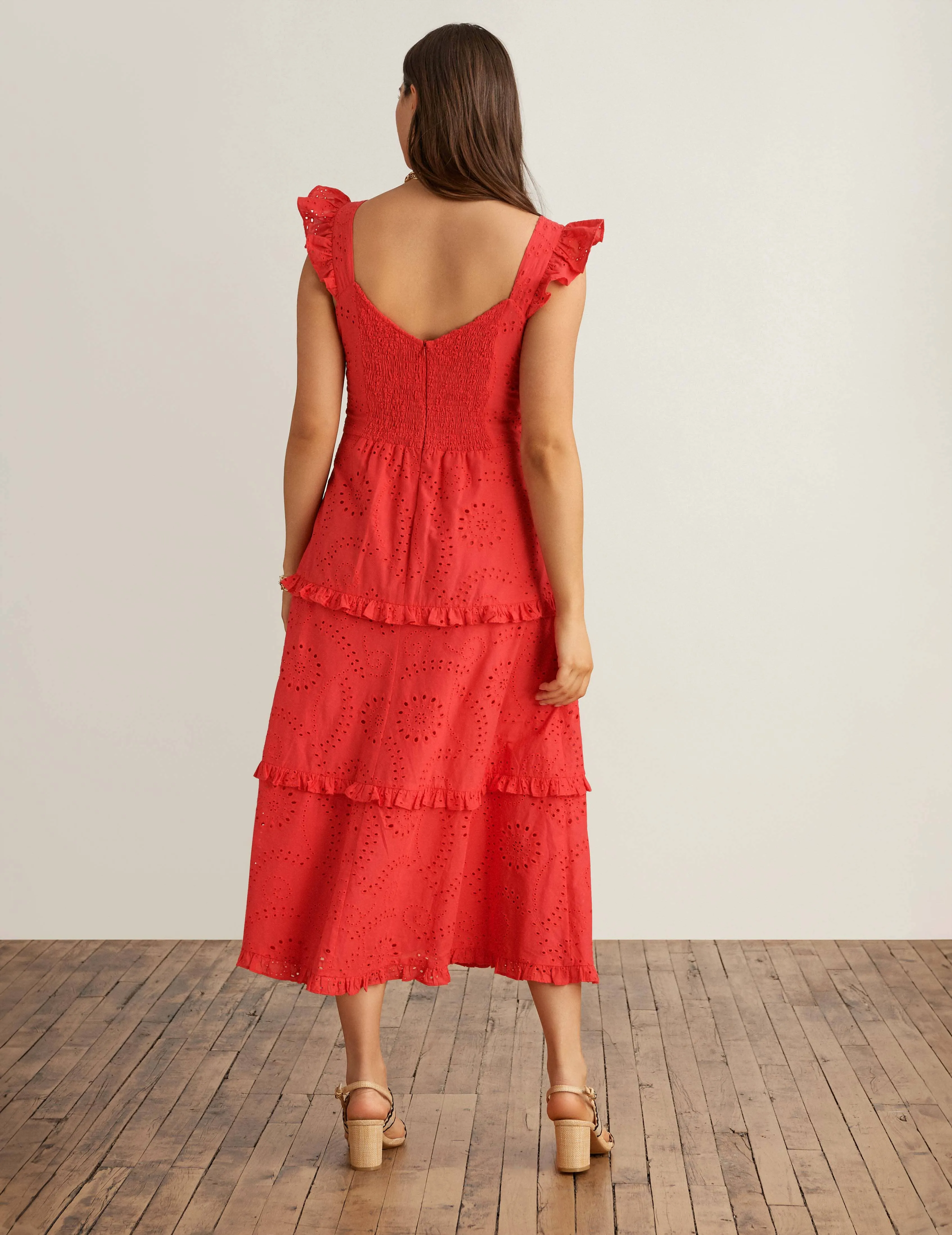 Ruffled Tier Midi Dress - Sale sold by Anne Klein product image thumbnail 2