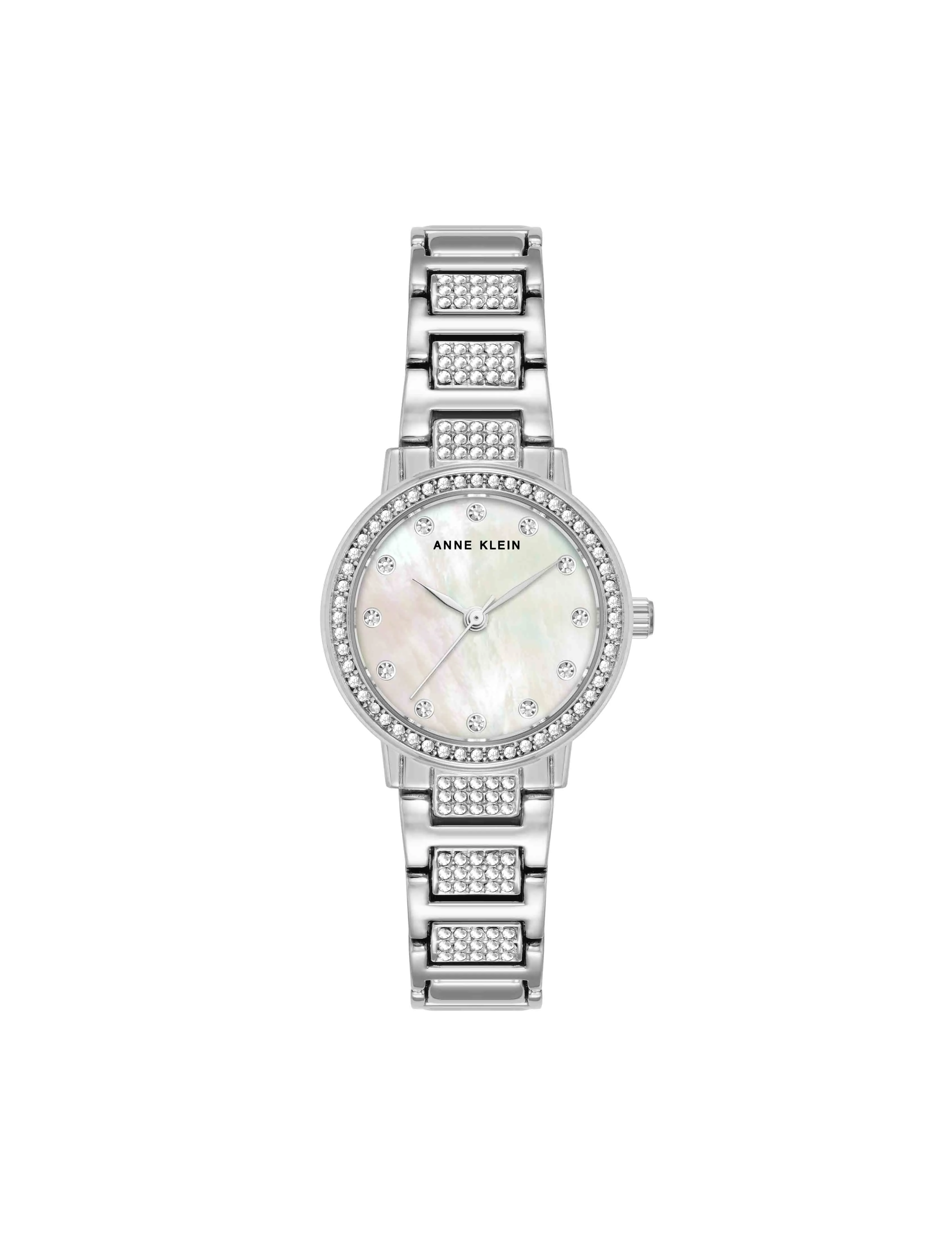 Crystal Embellished Bracelet Watch sold by Anne Klein